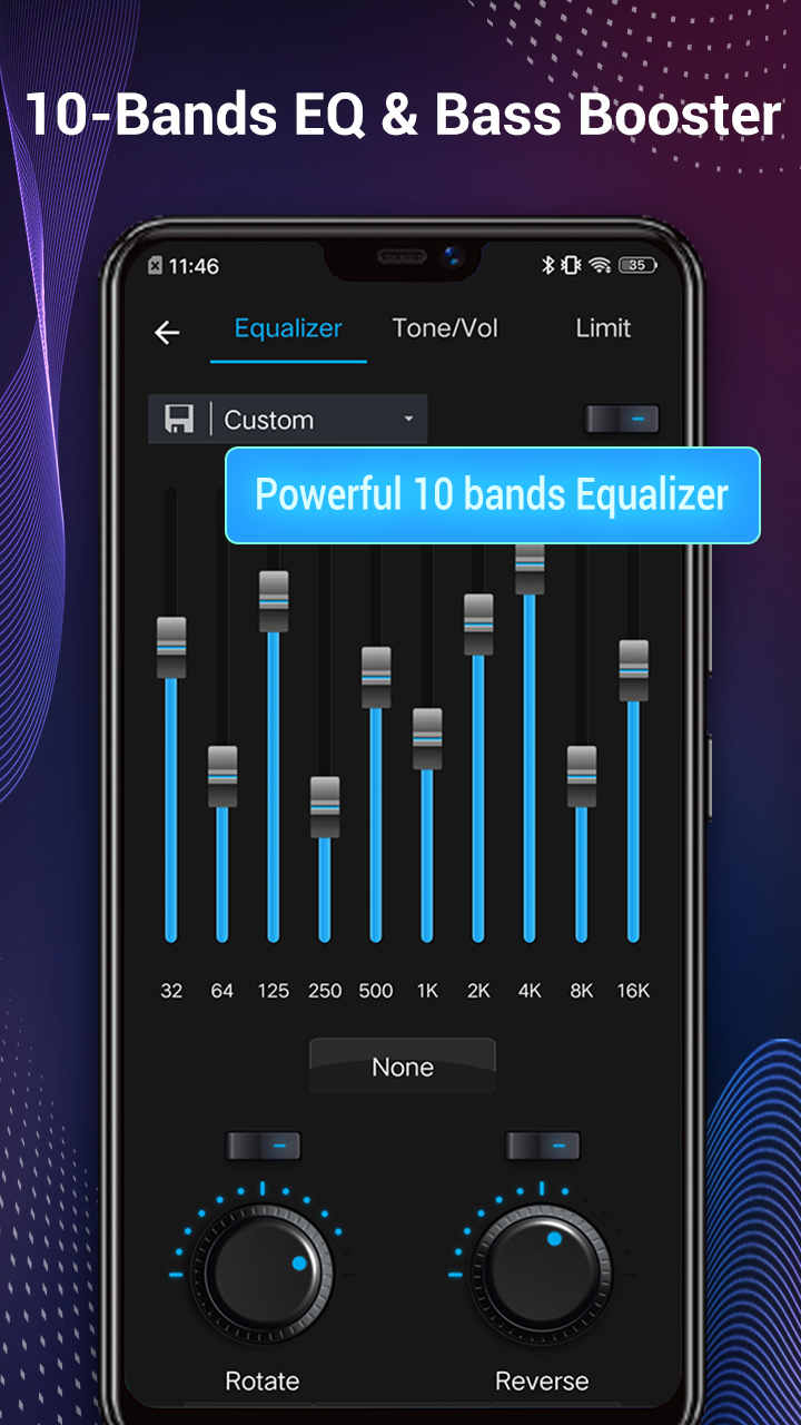 اسکرین شات 4 برنامه Music Player - Audio Player