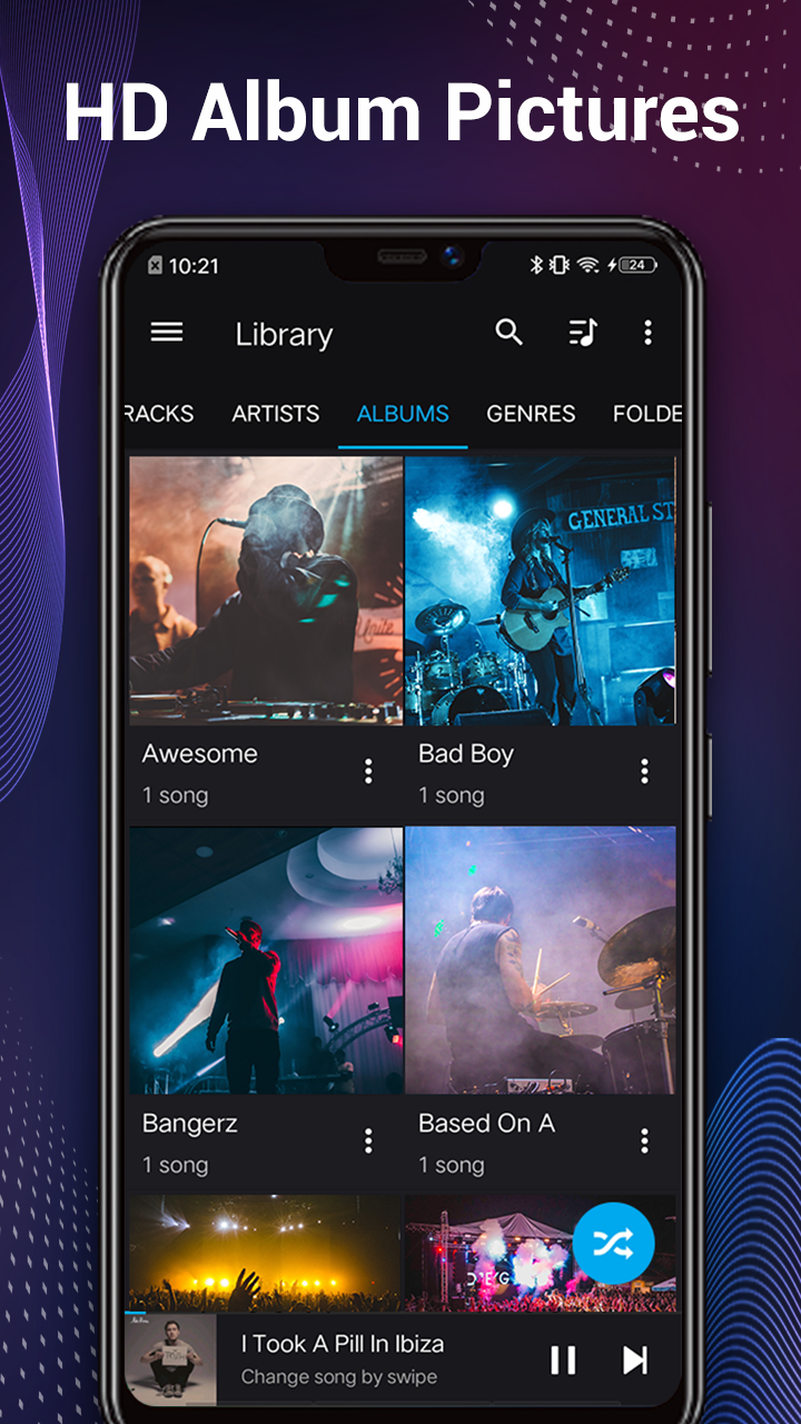 اسکرین شات 7 برنامه Music Player - Audio Player