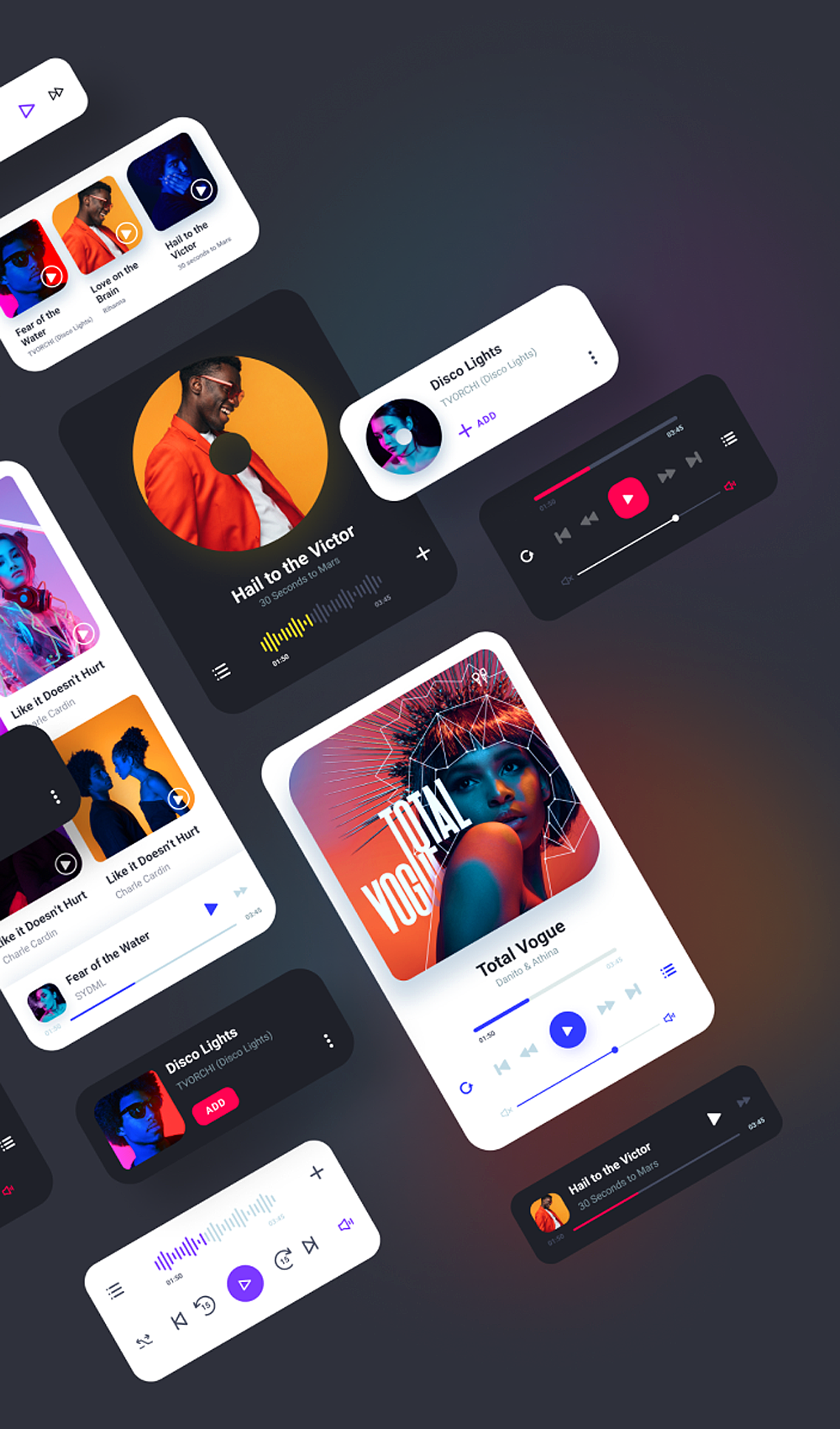 اسکرین شات 6 برنامه Music Player Galaxy MP3 Player