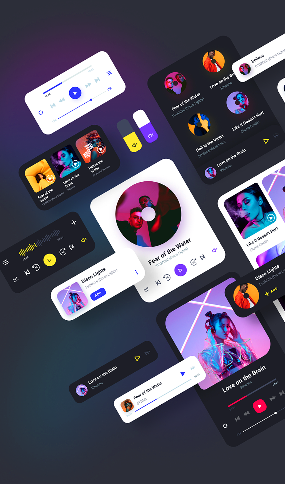 اسکرین شات 5 برنامه Music Player Galaxy MP3 Player