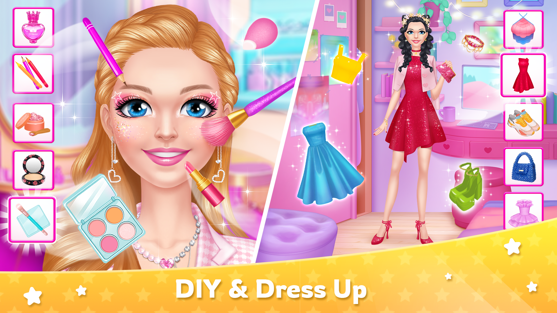 اسکرین شات 7 بازی Eva BFF: Spa Salon & Dress Up