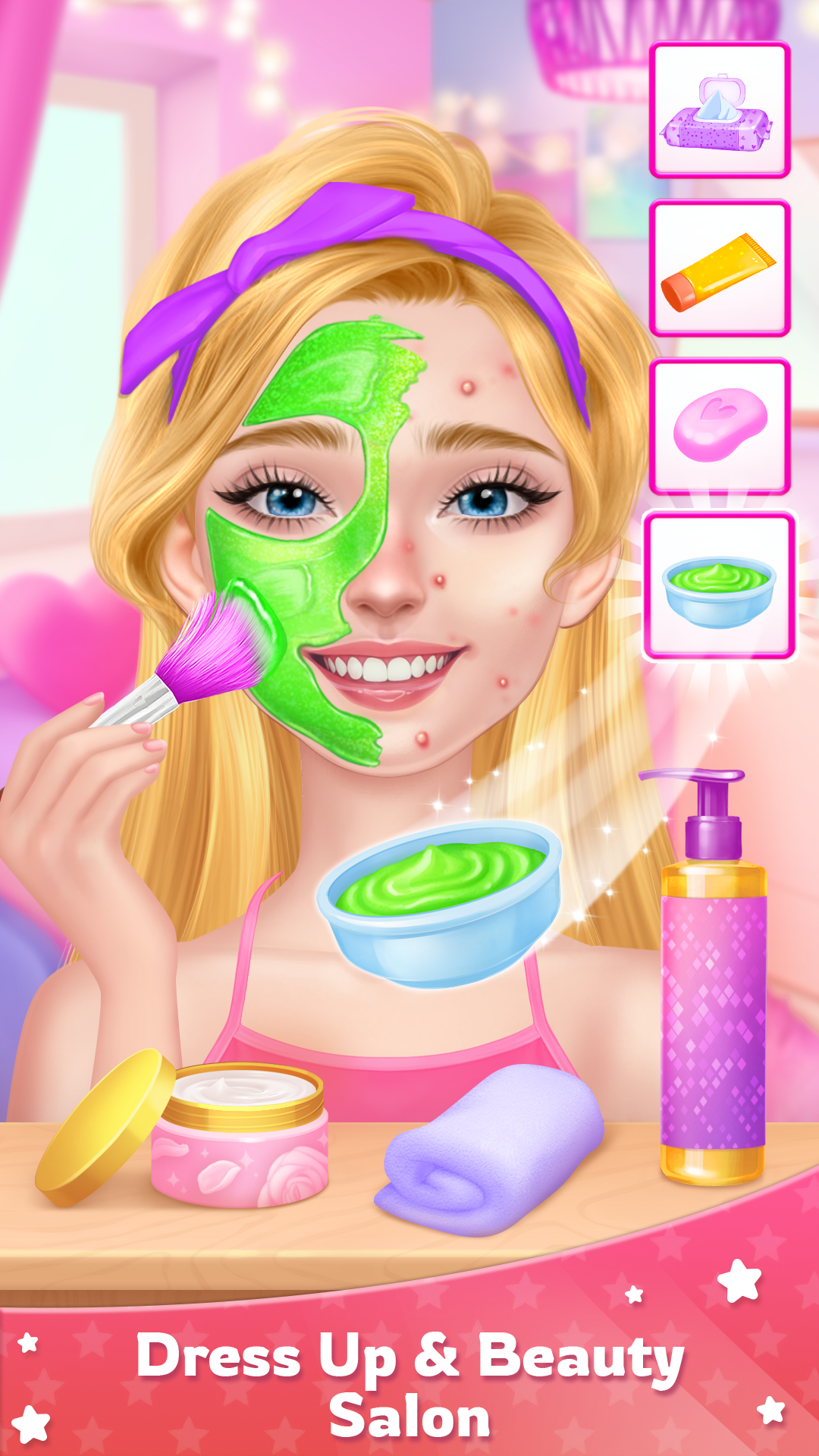 اسکرین شات 1 بازی Eva's Makeover Day: Spa Salon