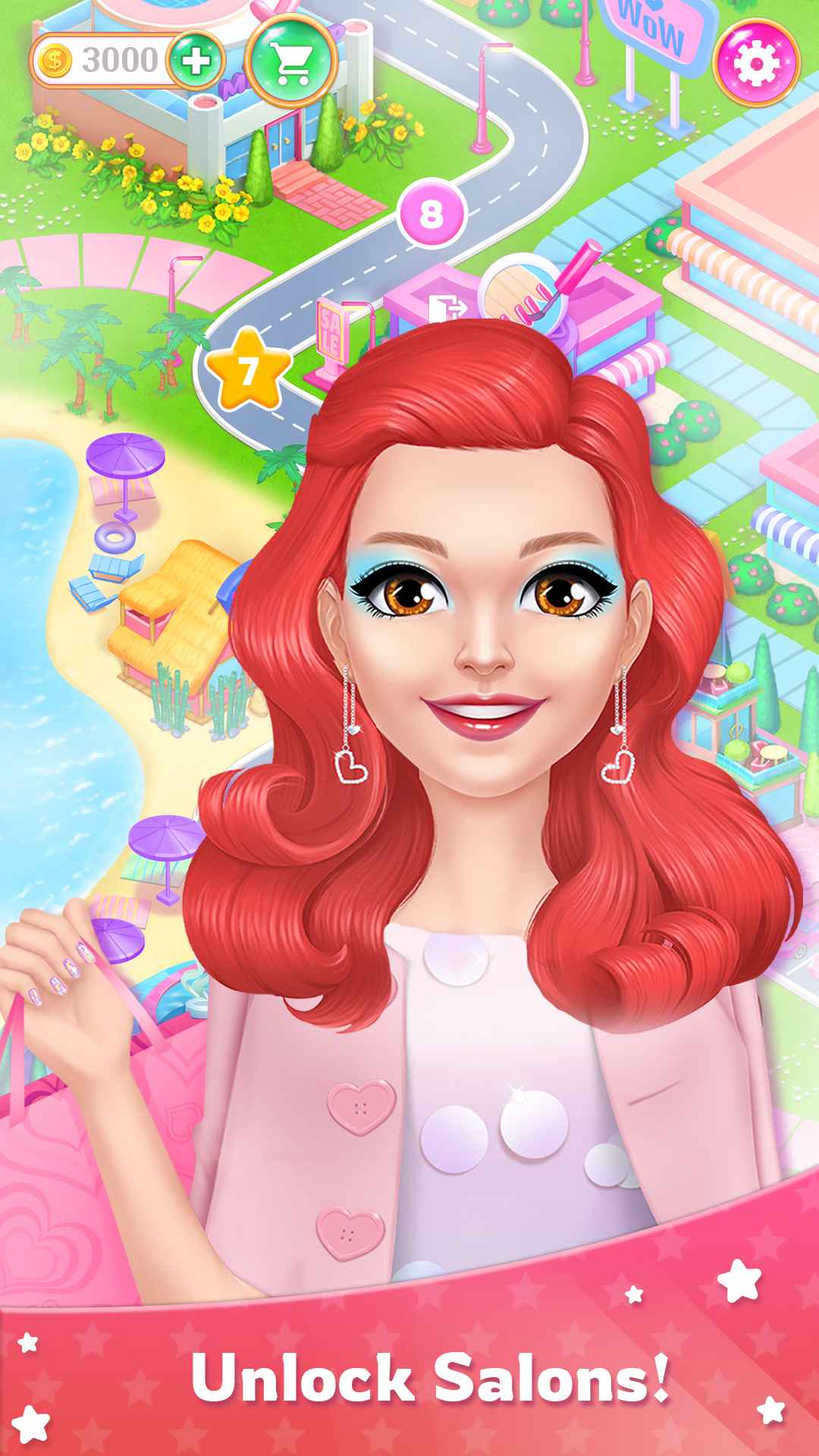 اسکرین شات 5 بازی Eva BFF: Spa Salon & Dress Up