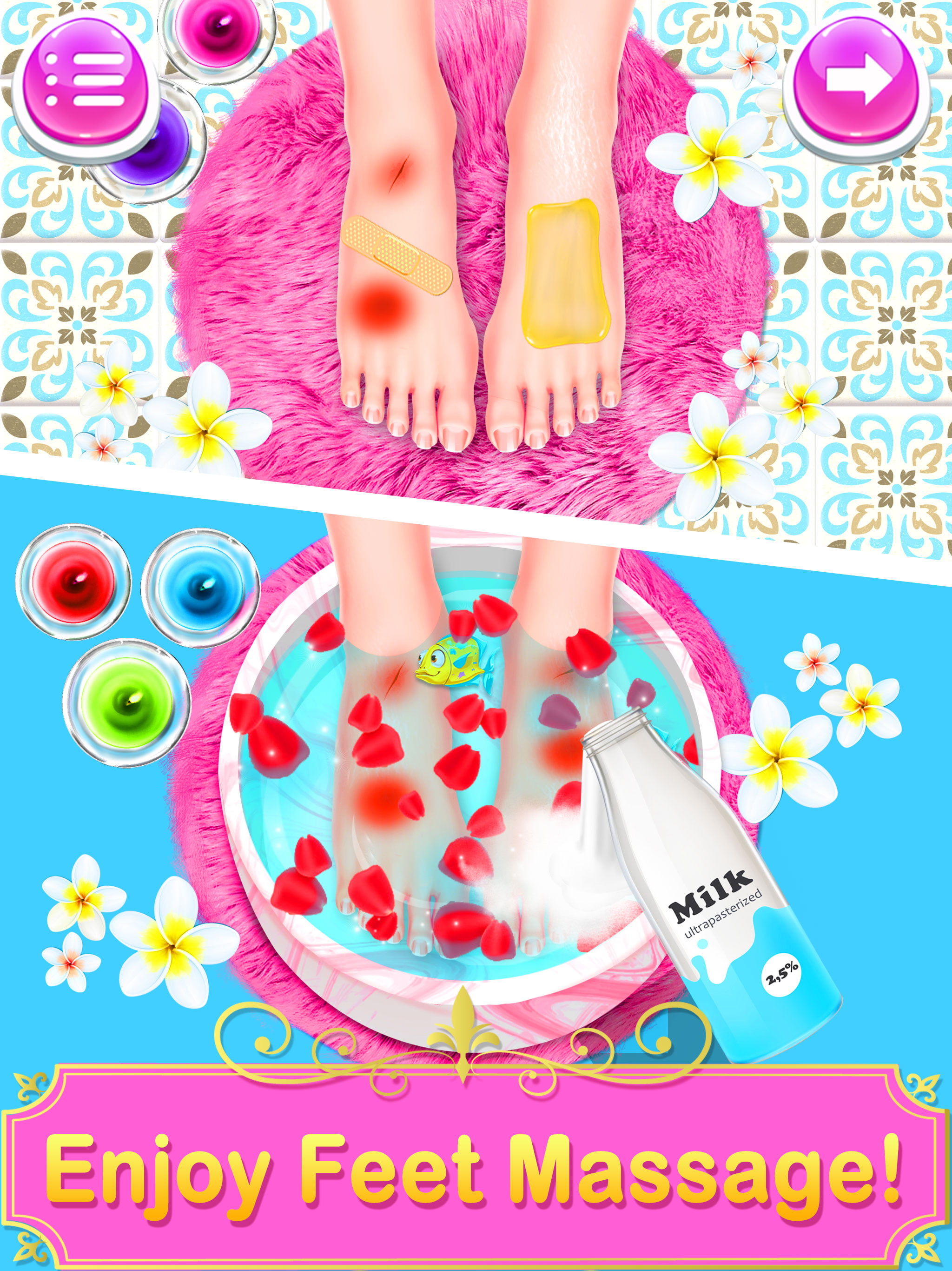 اسکرین شات 4 بازی Makeup Makeover Teen Games
