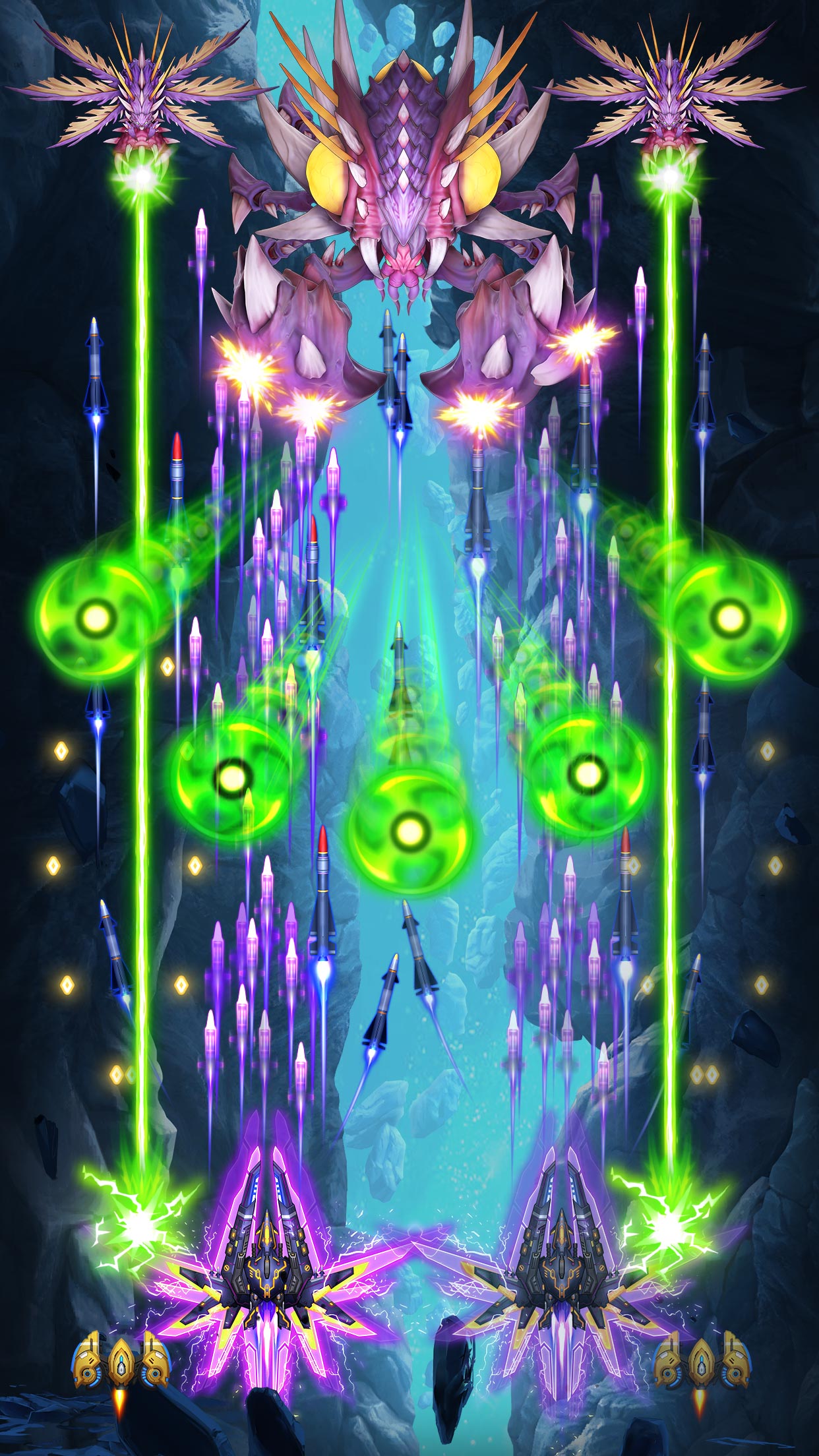 اسکرین شات 5 بازی Raiden Fighter: Alien Shooter