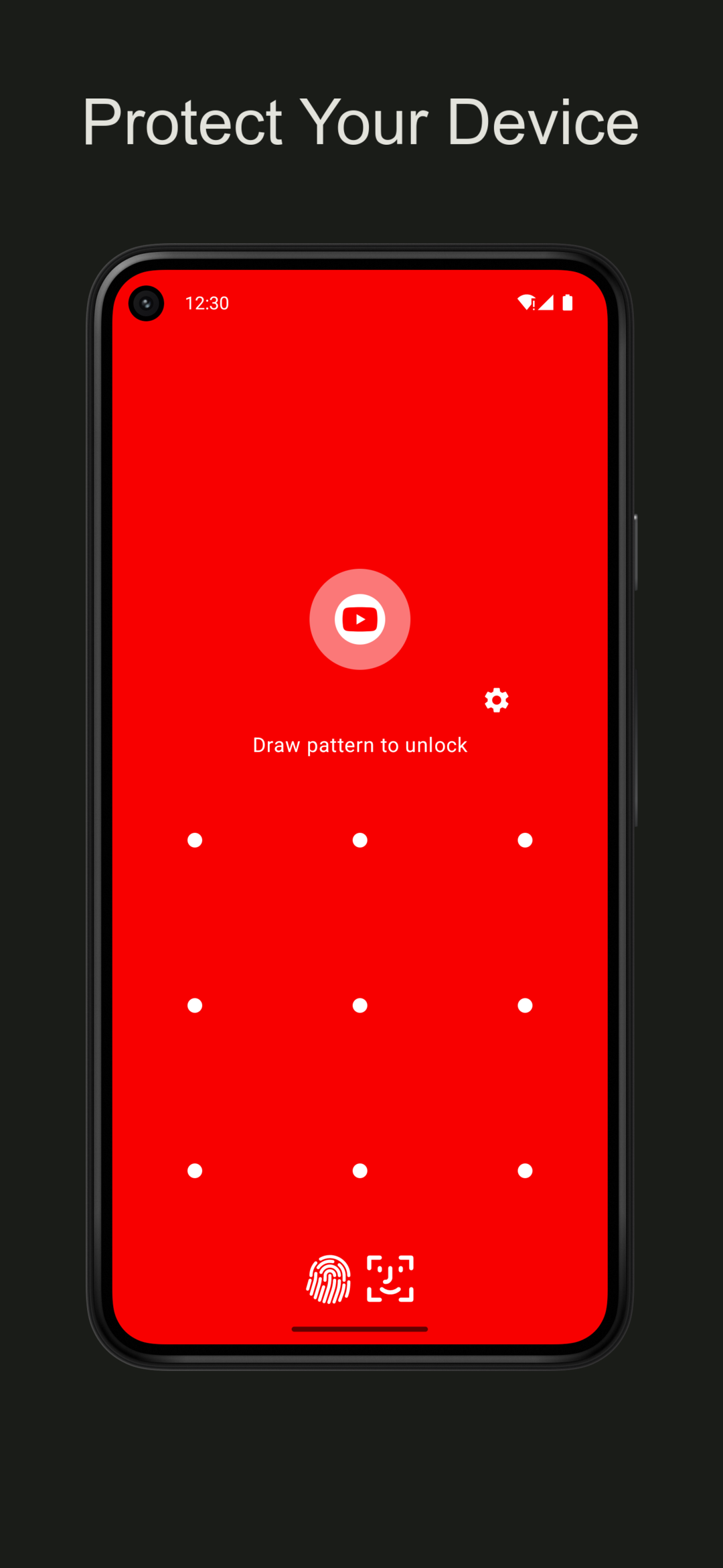اسکرین شات 7 برنامه Fingerprint Pattern App Lock