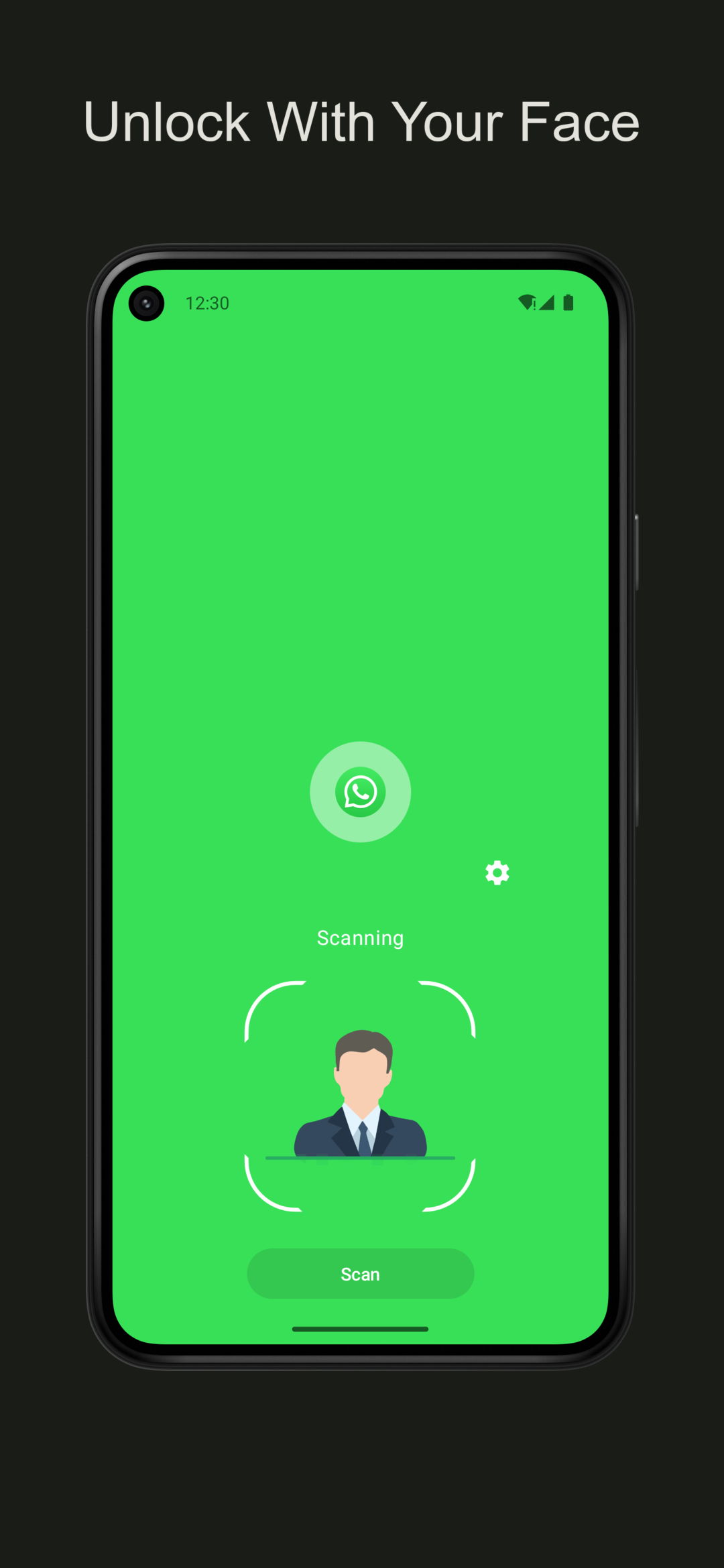 اسکرین شات 2 برنامه Fingerprint Pattern App Lock