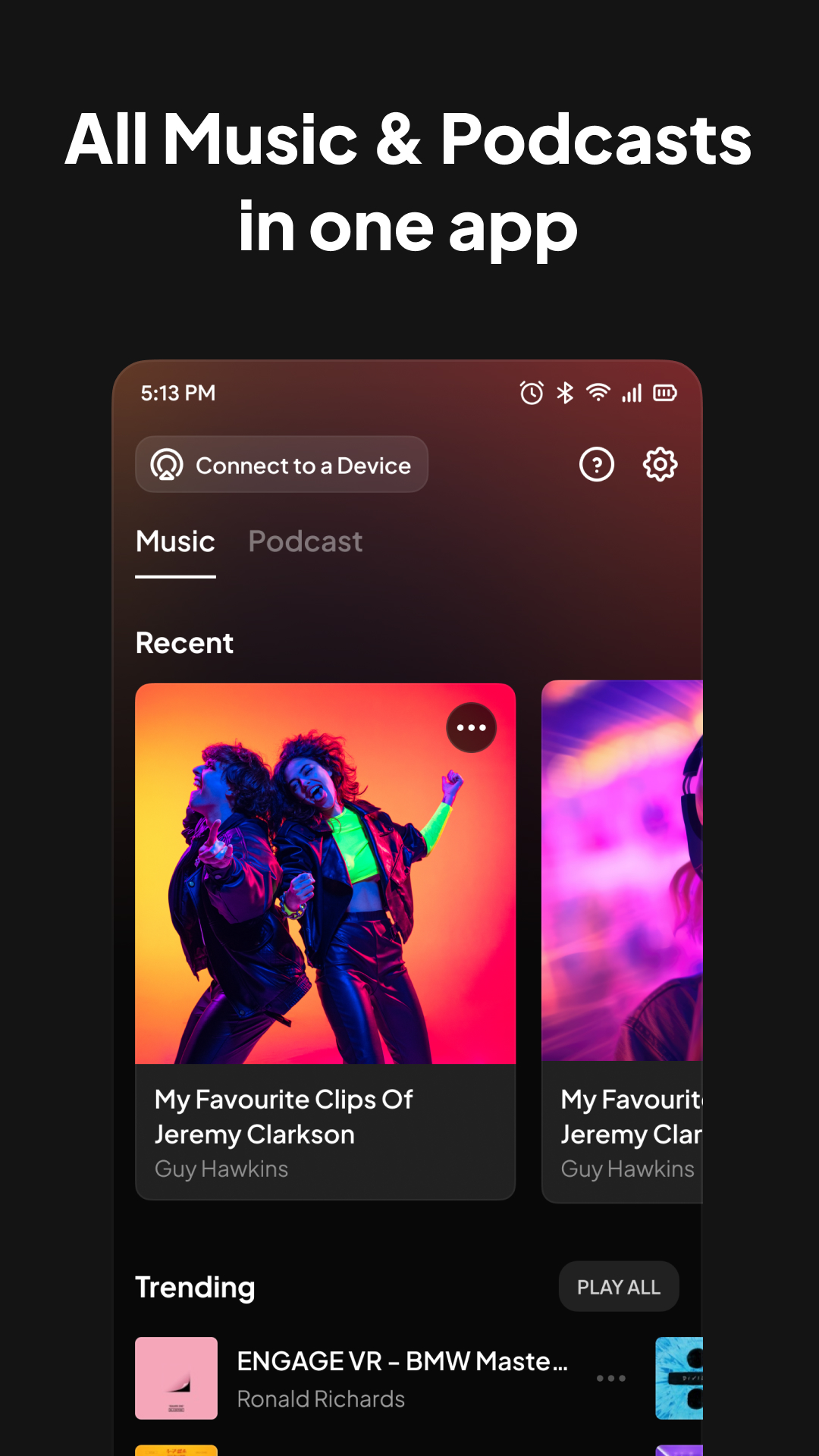 اسکرین شات 1 برنامه Speaker Connect for Boseapp