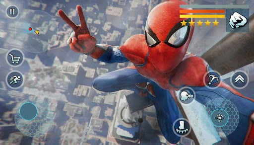 اسکرین شات بازی Spider Rope Gangster Hero Vegas - Rope Hero Game 2