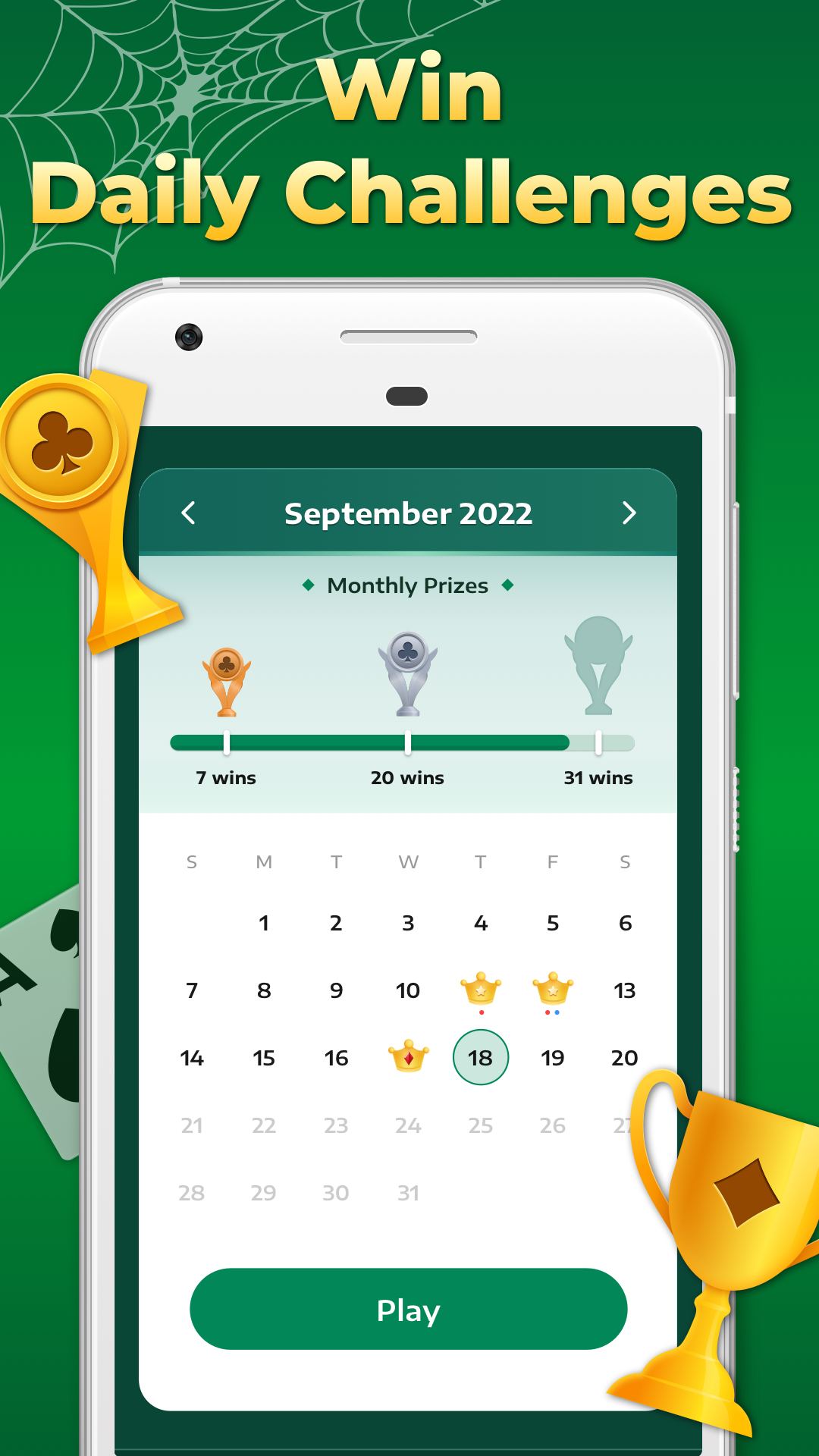 اسکرین شات 5 بازی Spider Solitaire Classic Games