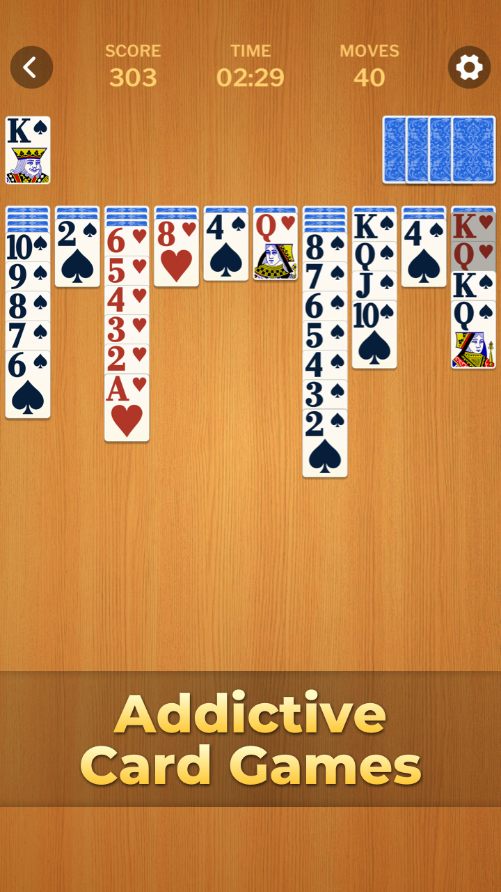 اسکرین شات 3 بازی Spider Solitaire Classic Games