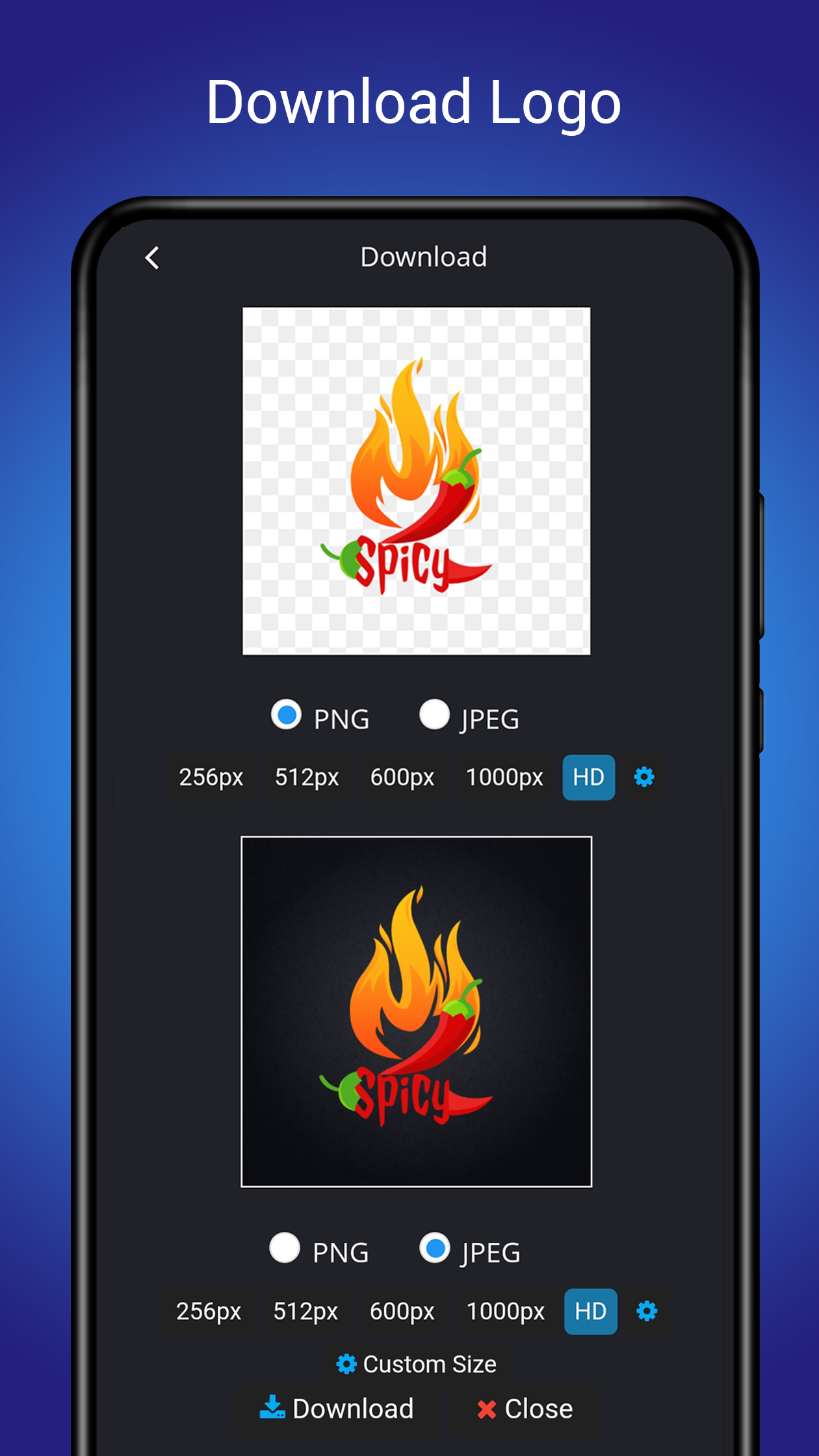 اسکرین شات 4 برنامه Logo maker Design Logo creator