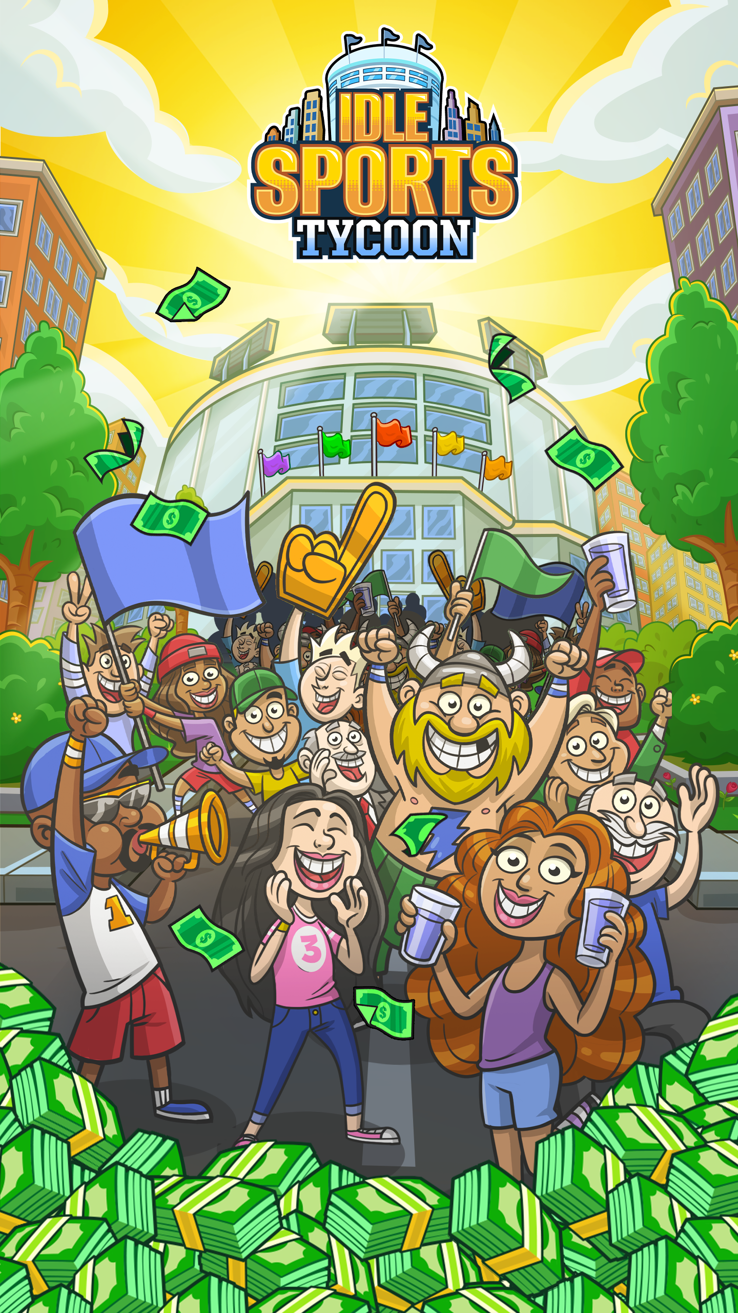 اسکرین شات 1 بازی Idle Sports Tycoon Game