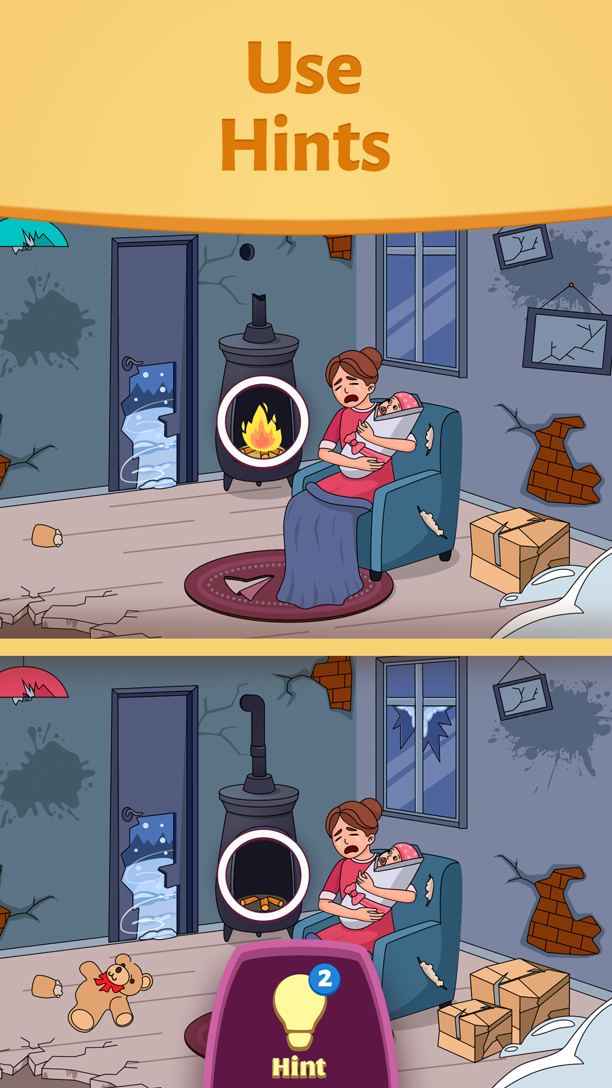 اسکرین شات 2 بازی Spot The Hidden Differences