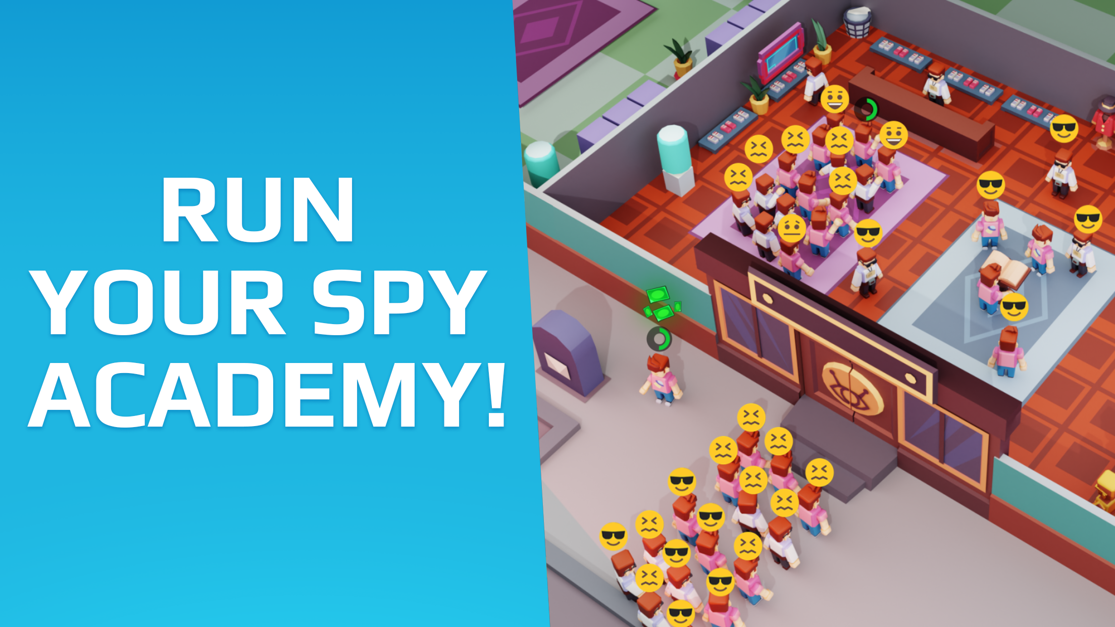 اسکرین شات 2 بازی Spy Academy - Tycoon Games