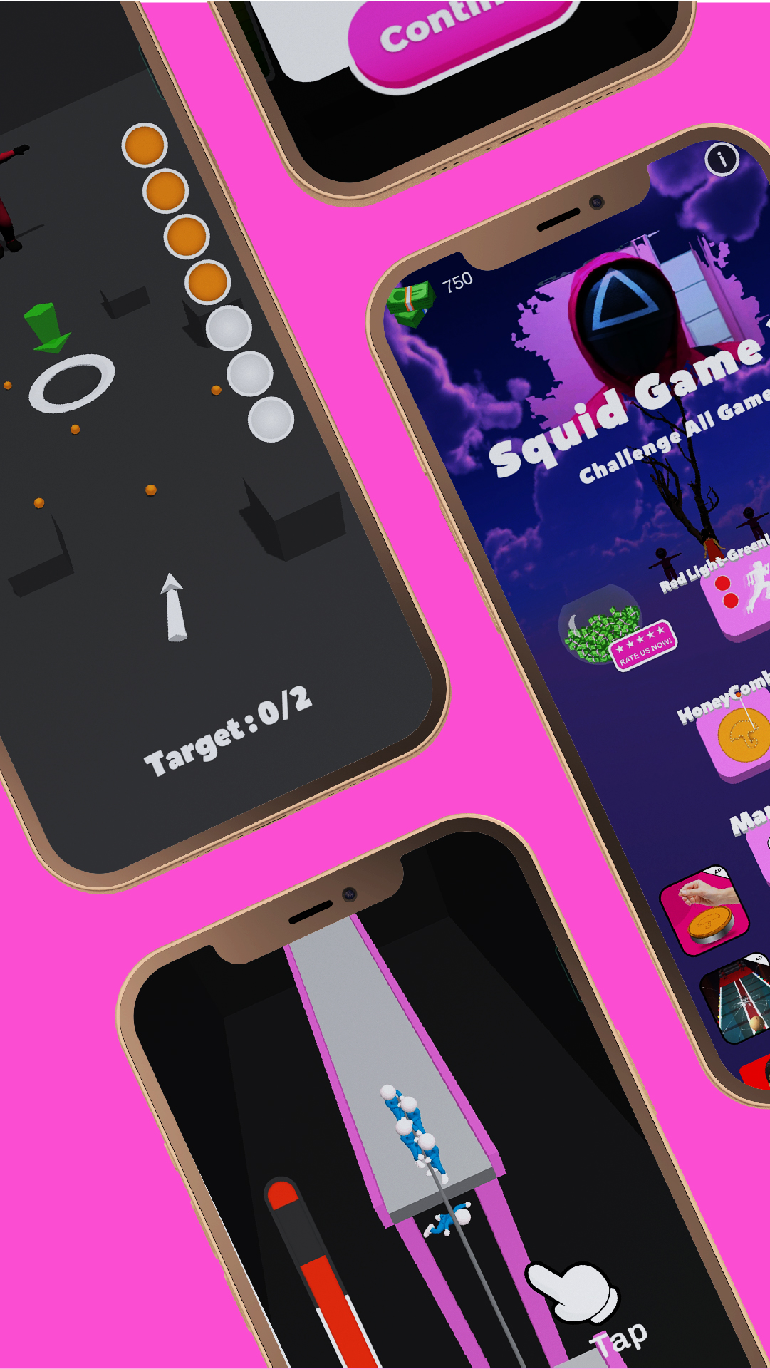 اسکرین شات 7 بازی Squid 3D Game: All Squid Games