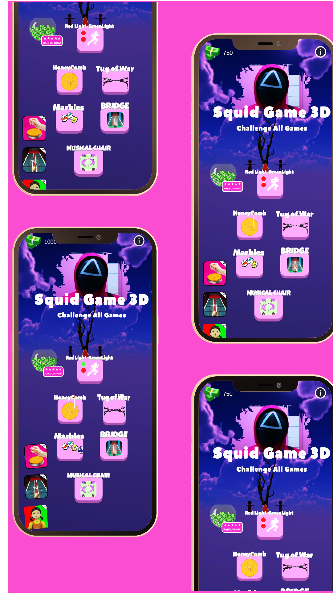 اسکرین شات 1 بازی Squid 3D Game: All Squid Games