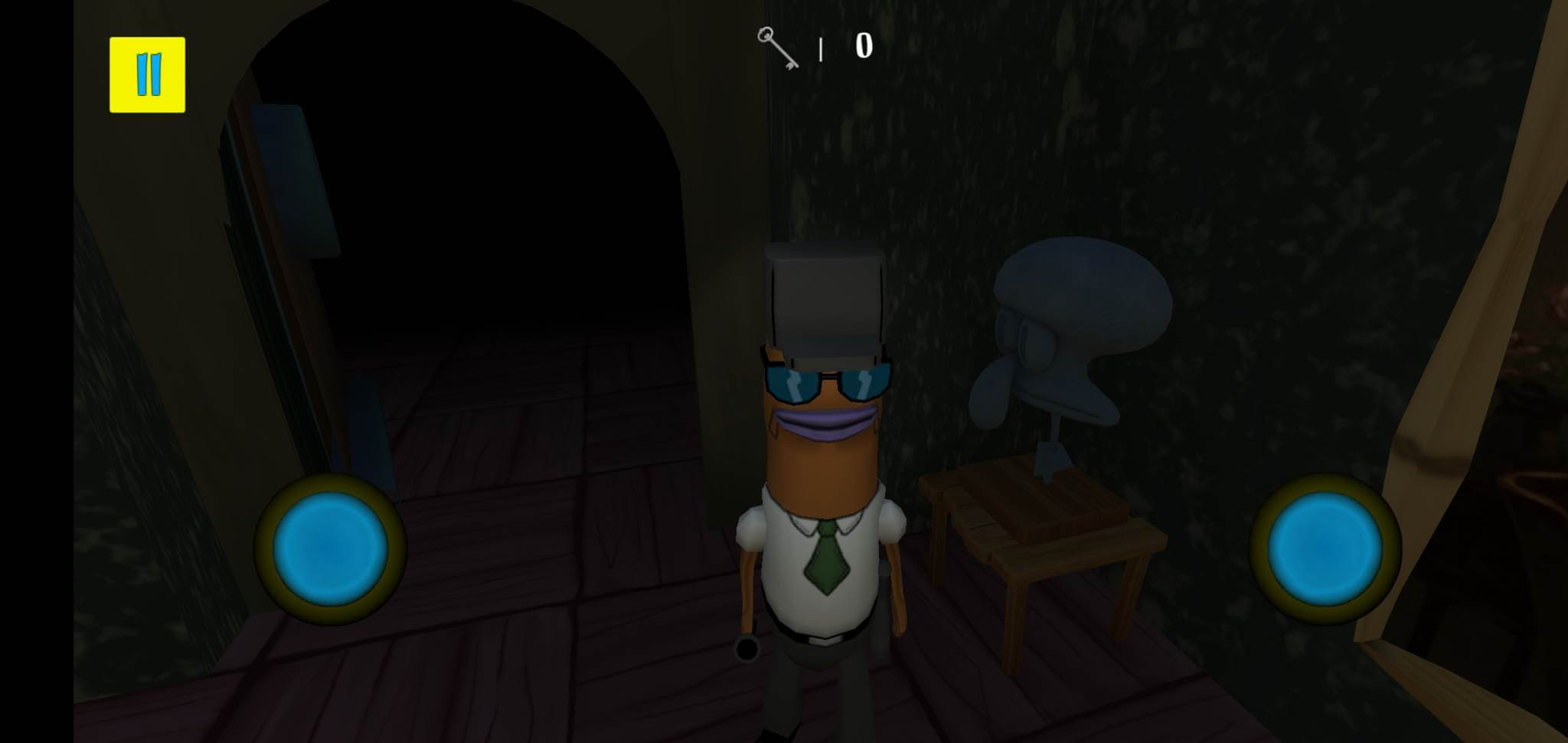 اسکرین شات 1 بازی Squidward Horror Game