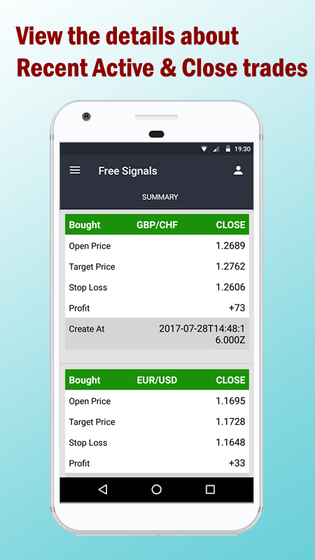 اسکرین شات 6 برنامه Forex Signals with TP/SL