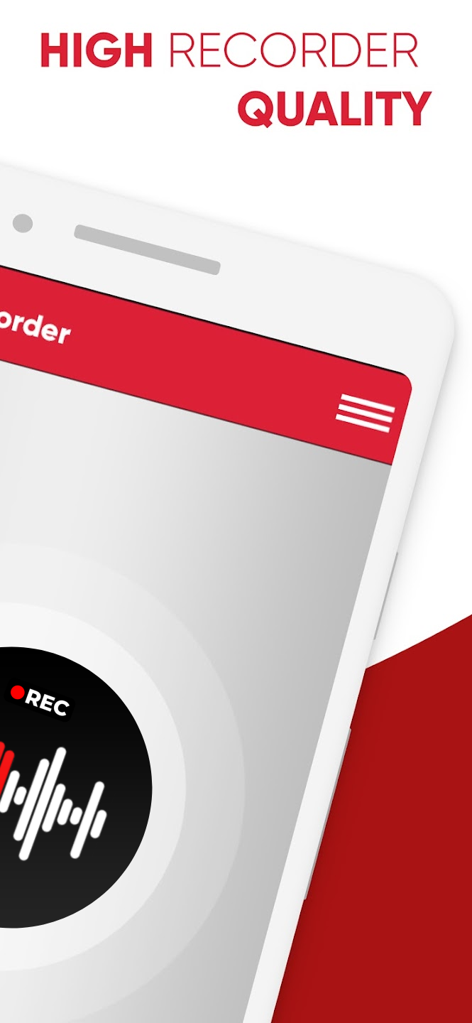 اسکرین شات 2 برنامه Voice Recorder & Voice Memos
