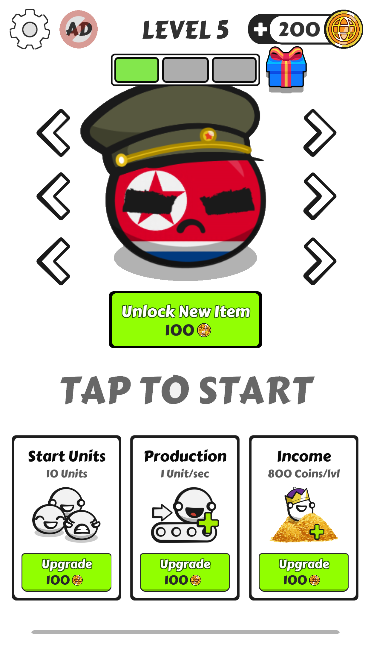 اسکرین شات 4 بازی Country Balls Io: Battle Arena