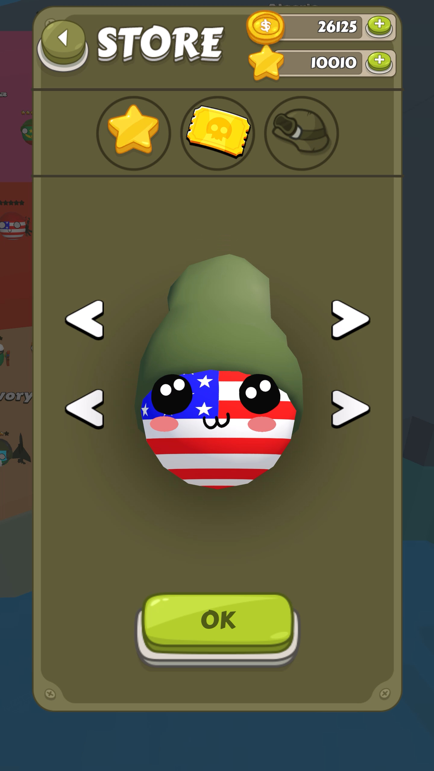 اسکرین شات 2 بازی Country Balls: Idle War 3D