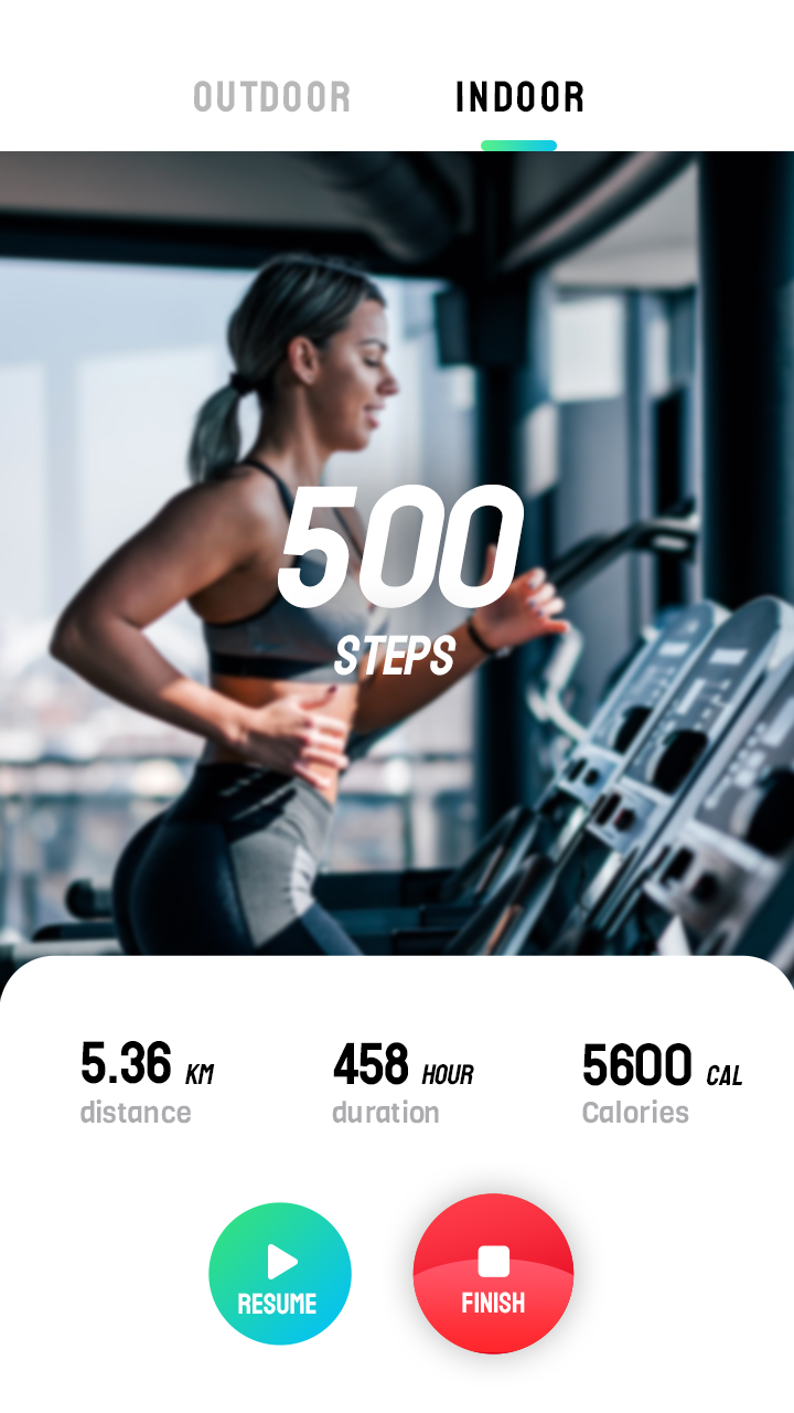اسکرین شات 6 برنامه Step Tracker - Step Counter