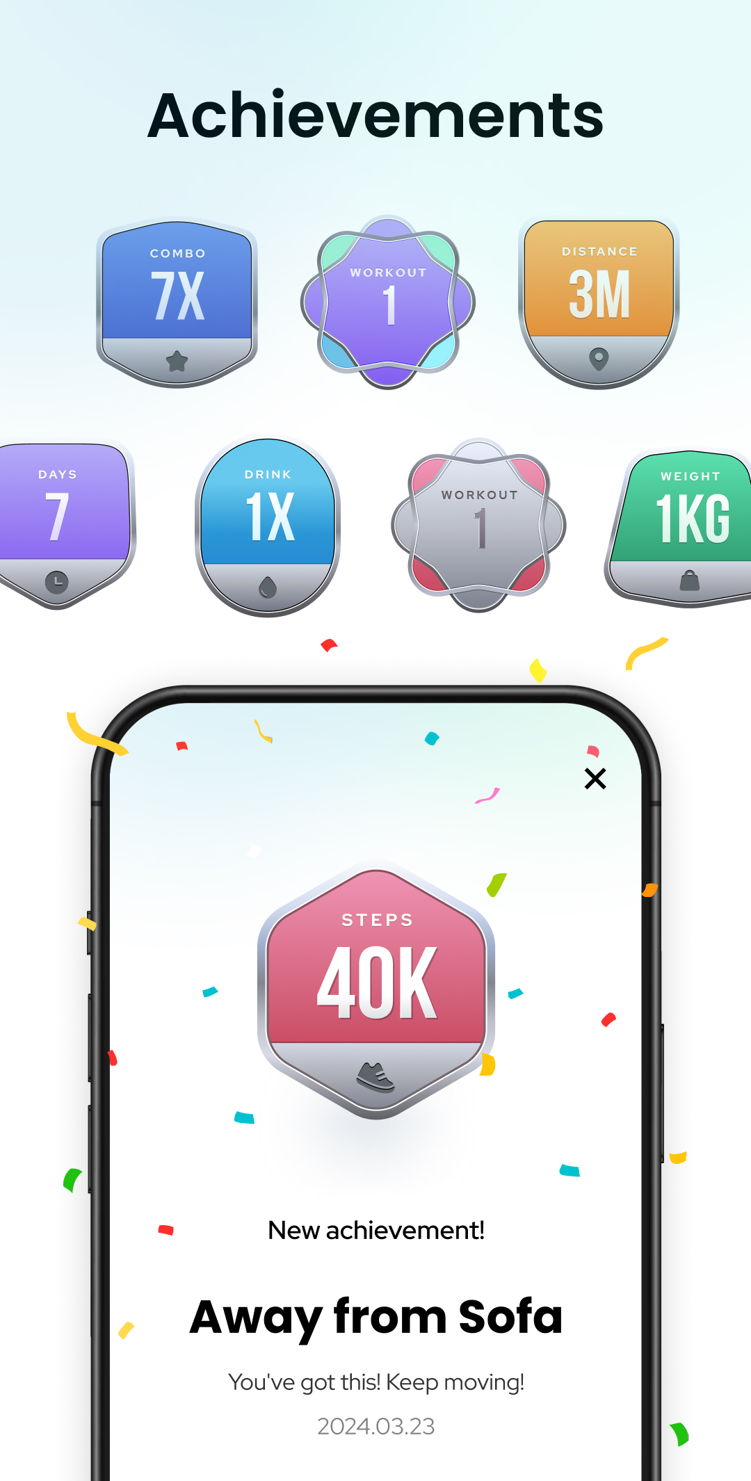 اسکرین شات 4 برنامه Pedometer App - Step Counter