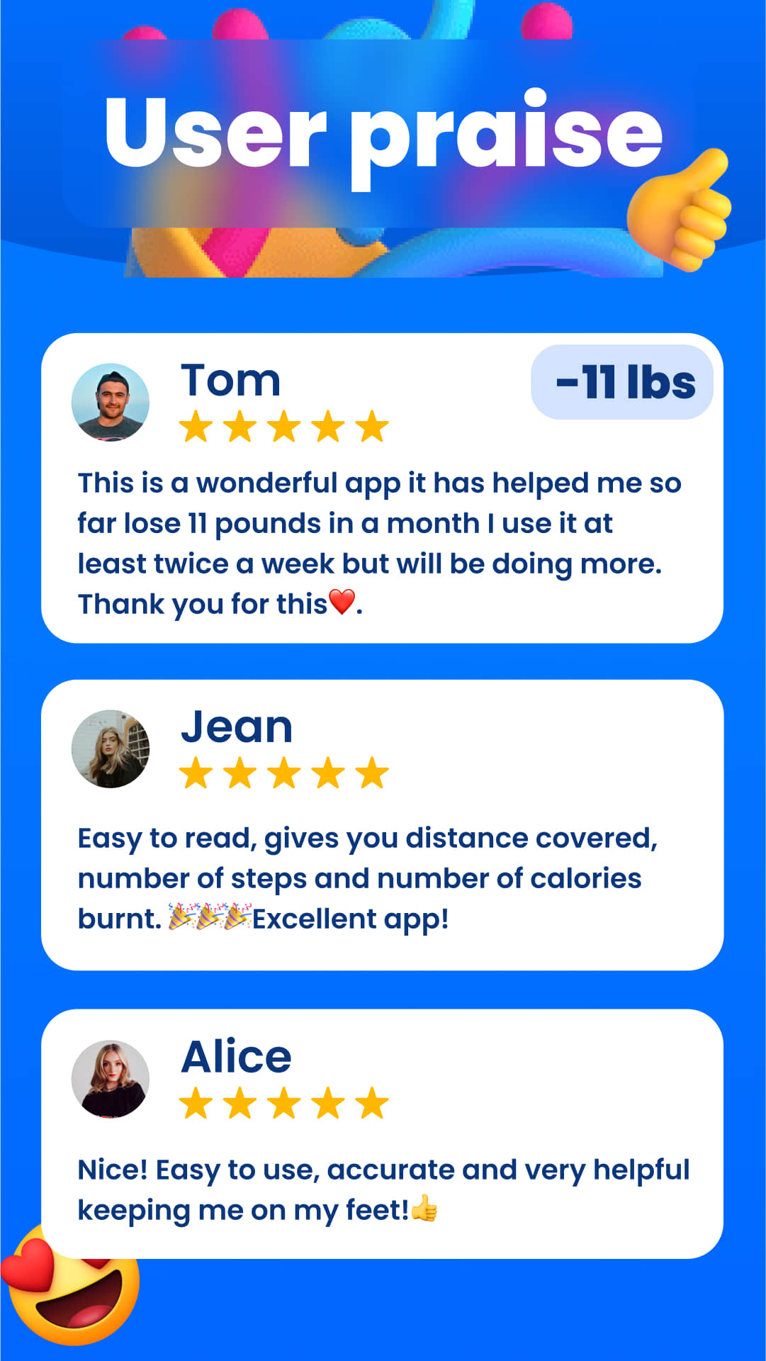 اسکرین شات 8 برنامه Step Tracker - Pedometer