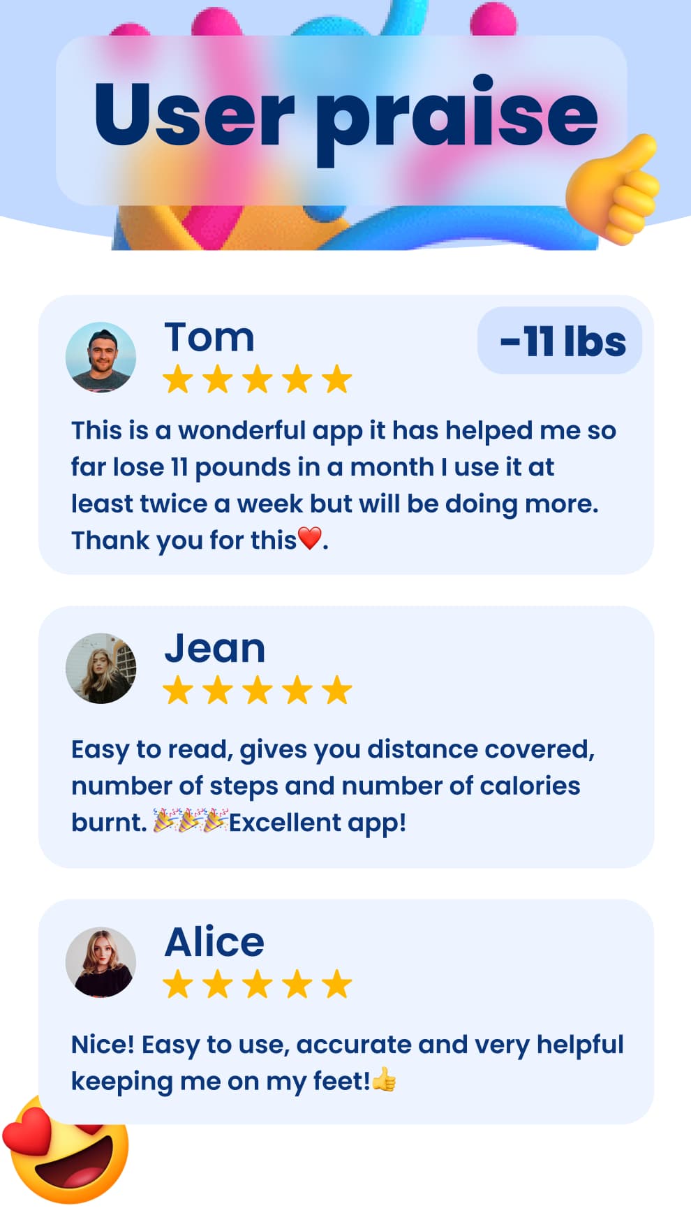 اسکرین شات 8 برنامه Step Tracker – Pedometer