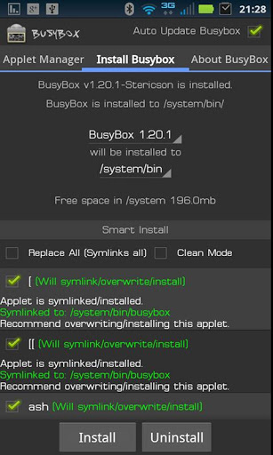 اسکرین شات 4 برنامه BusyBox