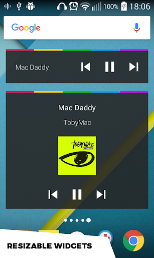 اسکرین شات 8 برنامه AudioVision Music Player