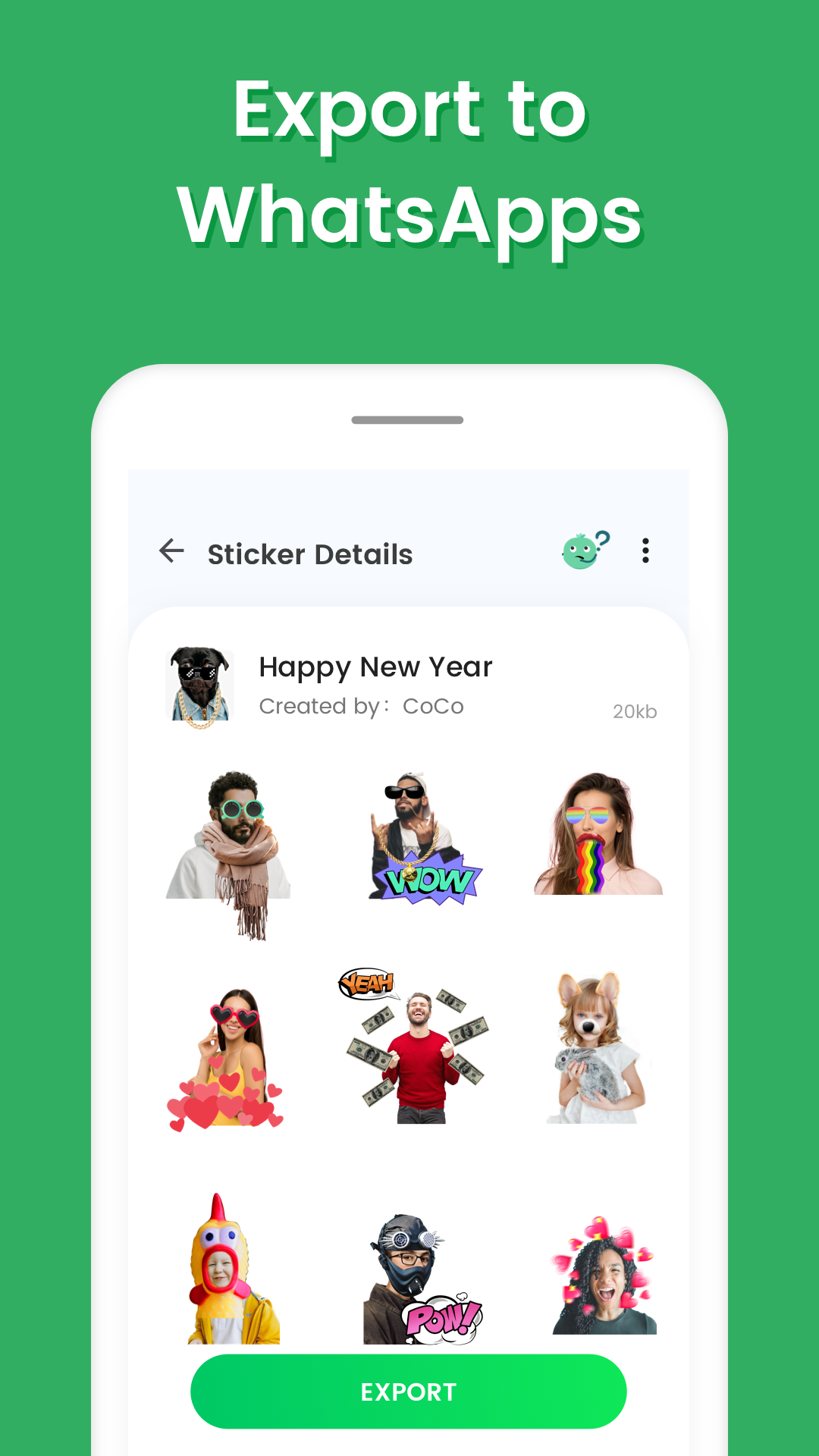 اسکرین شات 7 برنامه Sticker Maker - WASticker