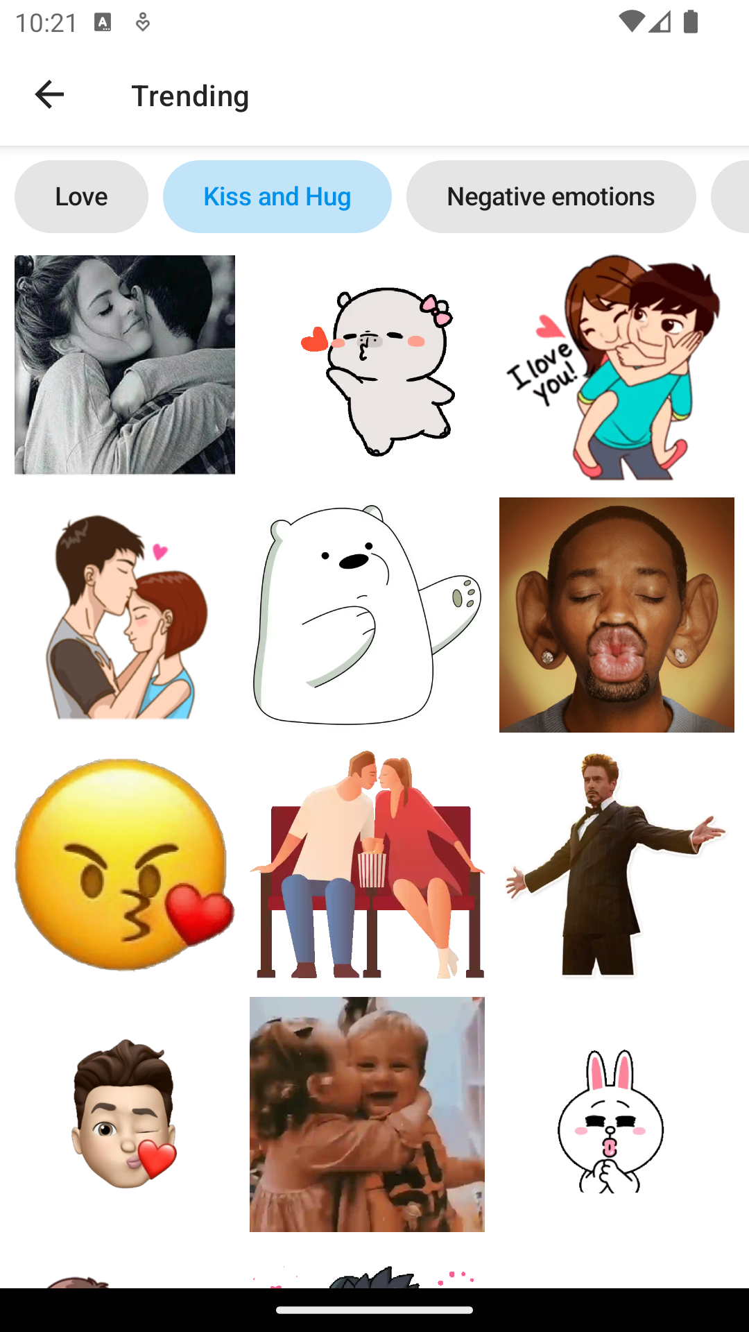 اسکرین شات 7 برنامه WASticker Stickers maker
