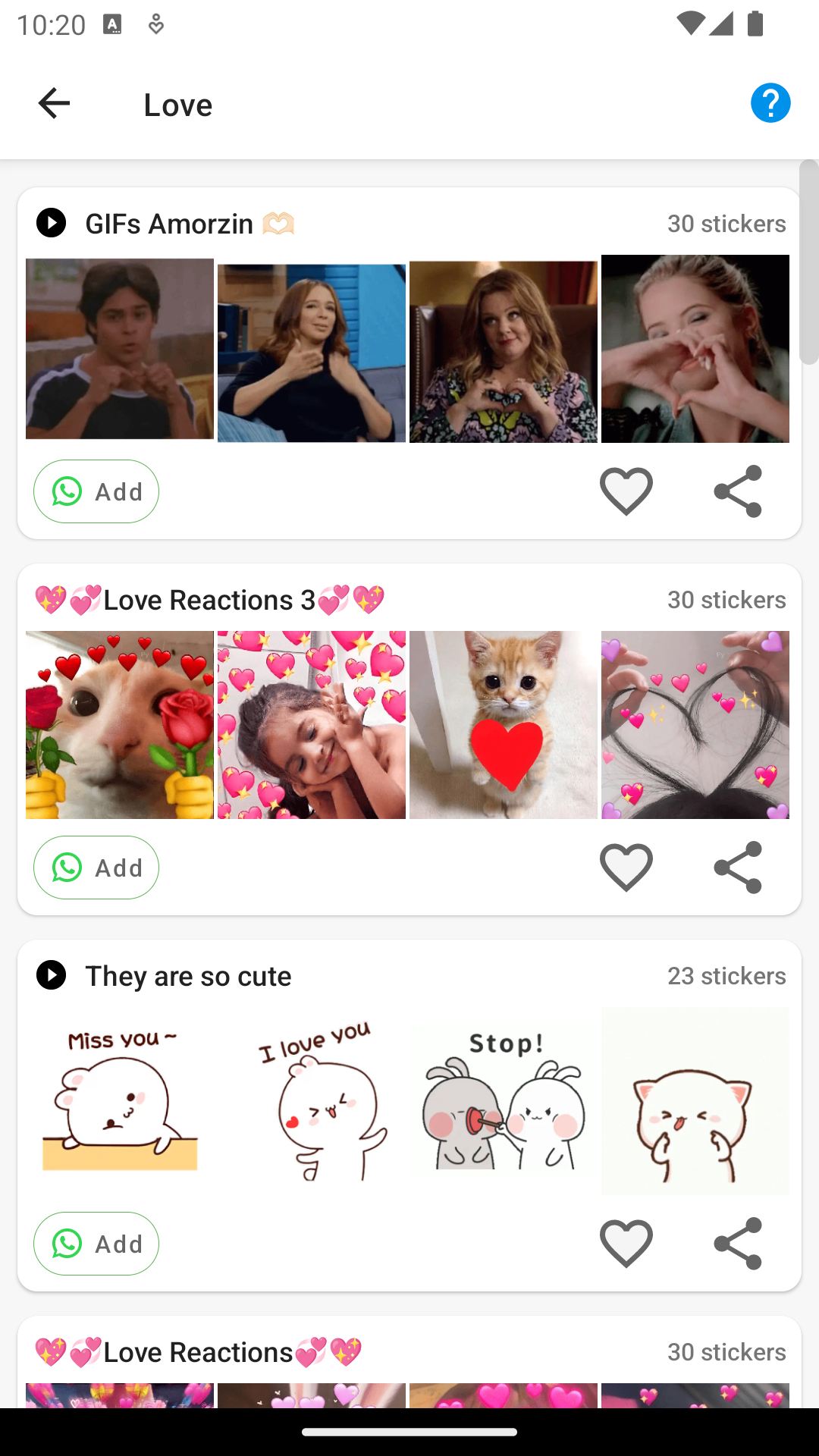 اسکرین شات 3 برنامه WASticker Stickers maker