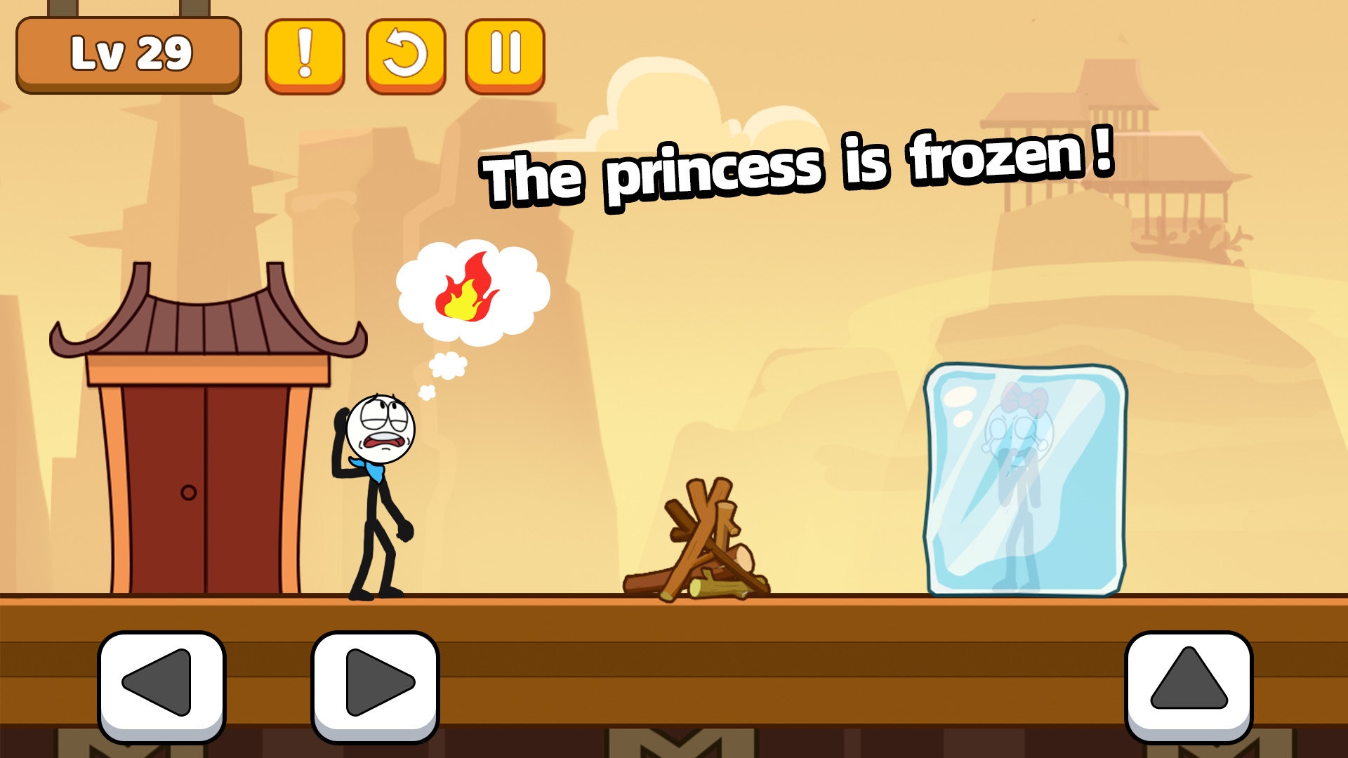 اسکرین شات 5 بازی Brave Stickman: Love Rescue