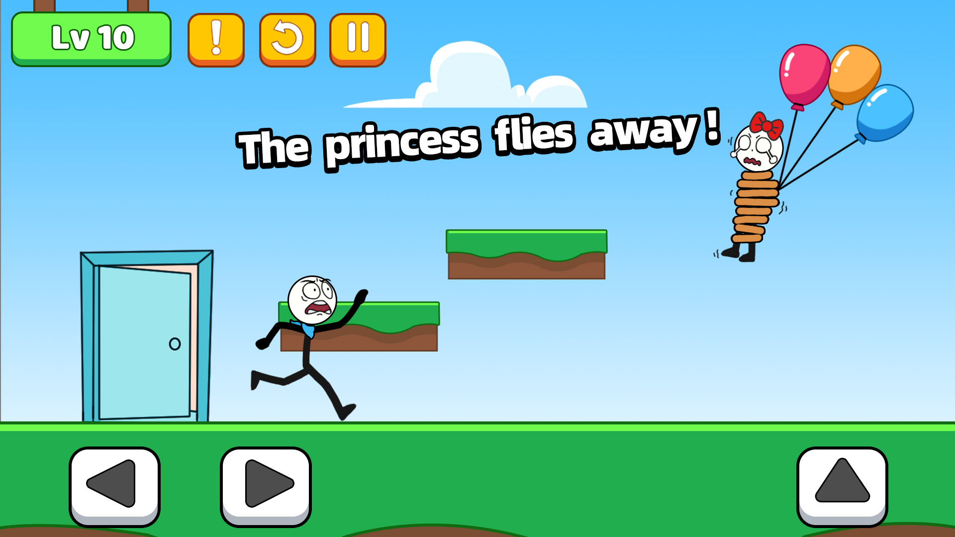 اسکرین شات 2 بازی Brave Stickman: Love Rescue