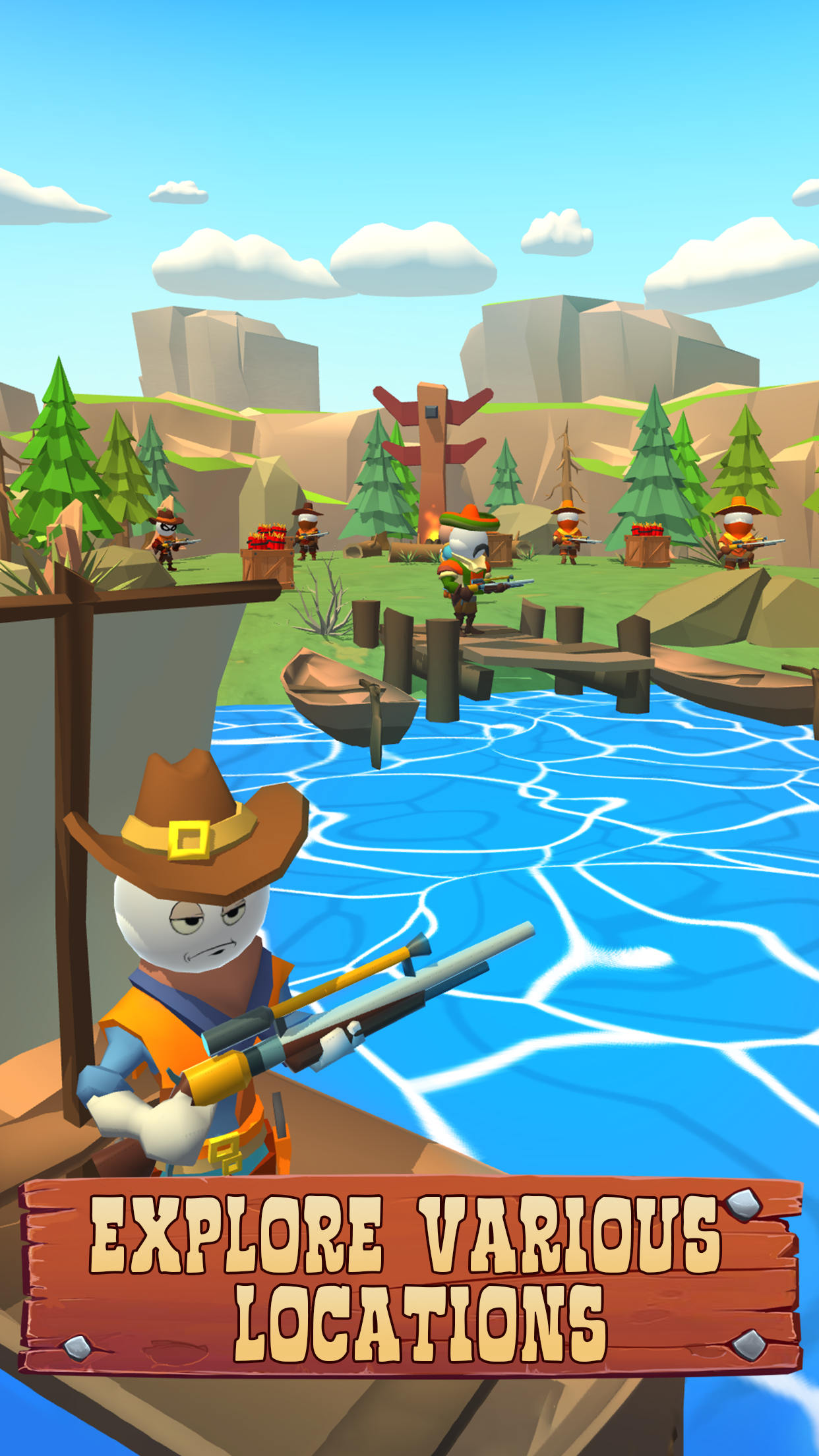 اسکرین شات 7 بازی Cowboy Sniper: Western gun
