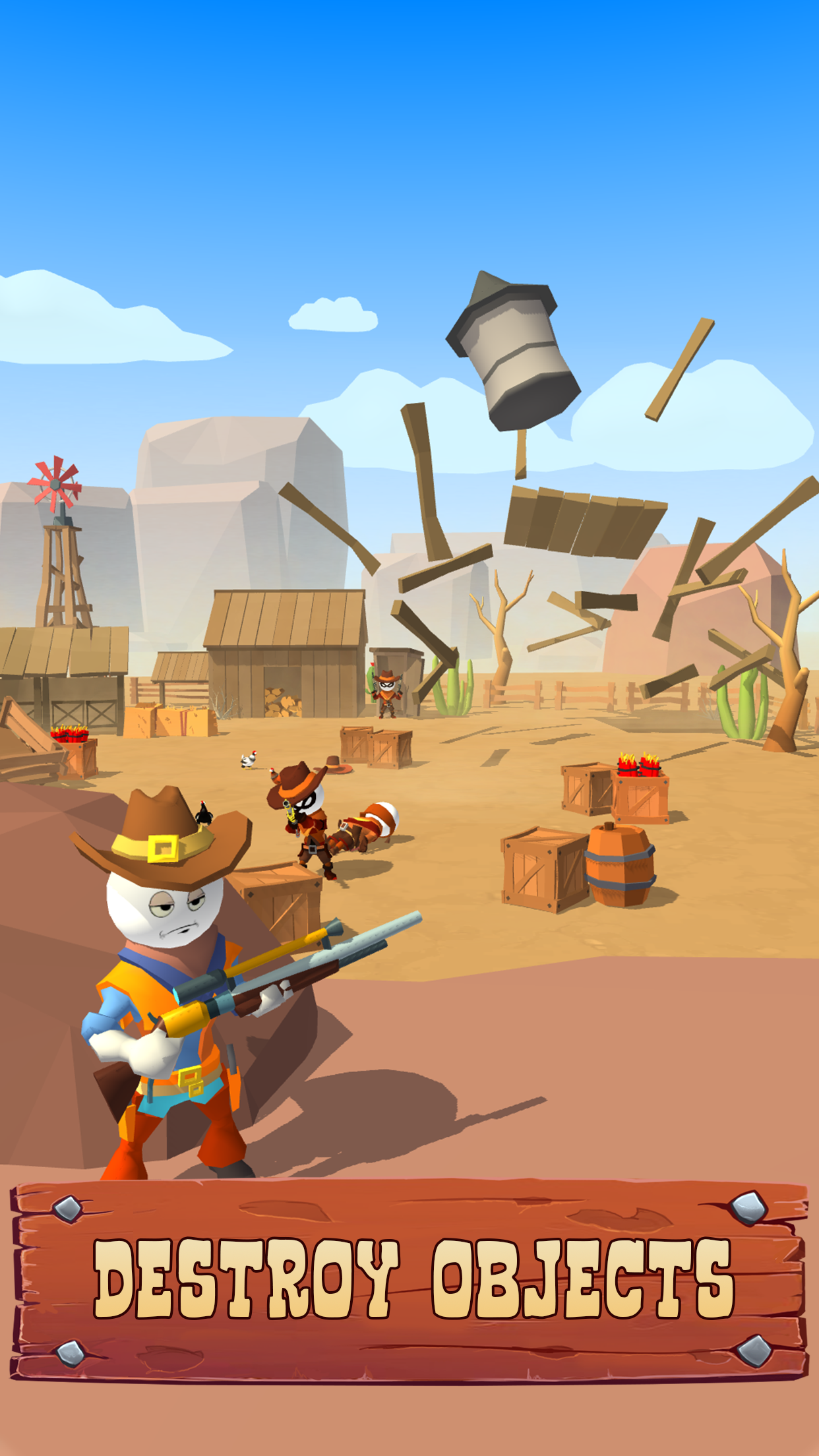 اسکرین شات 5 بازی Cowboy Sniper: Western gun