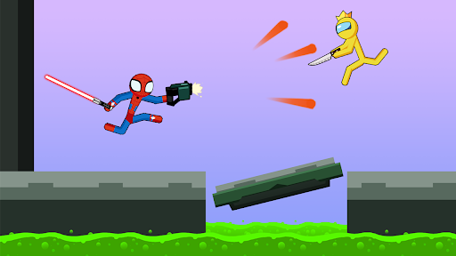 اسکرین شات 6 بازی Spider Stickman Fight 2 - Supreme Stickman Warrior