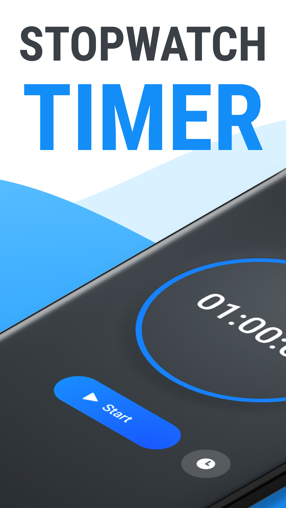اسکرین شات 1 برنامه Stopwatch & Countdown Timer