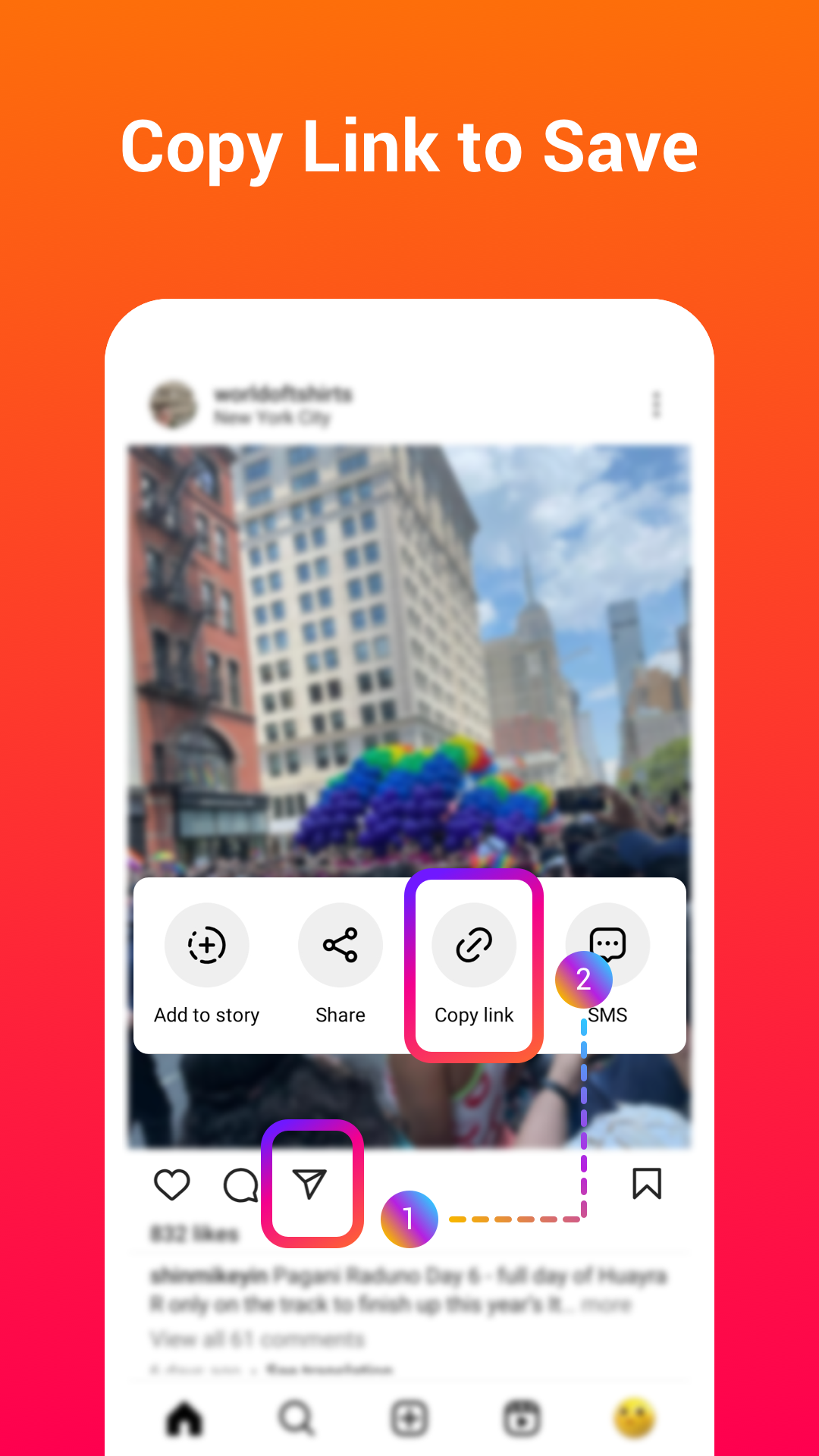 اسکرین شات 2 برنامه Video Downloader for Instagram
