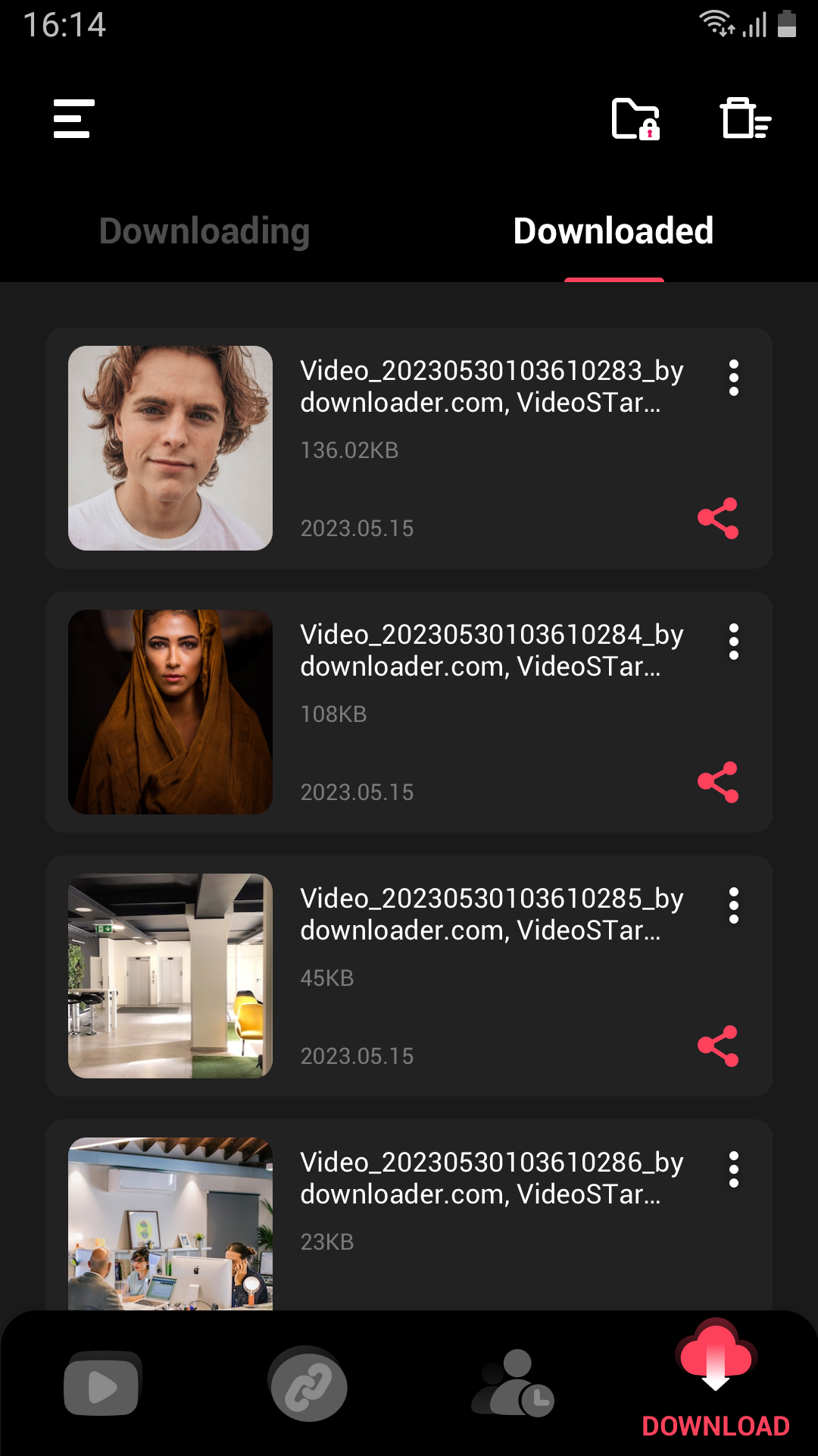 اسکرین شات 8 برنامه Video Downloader for Instagram