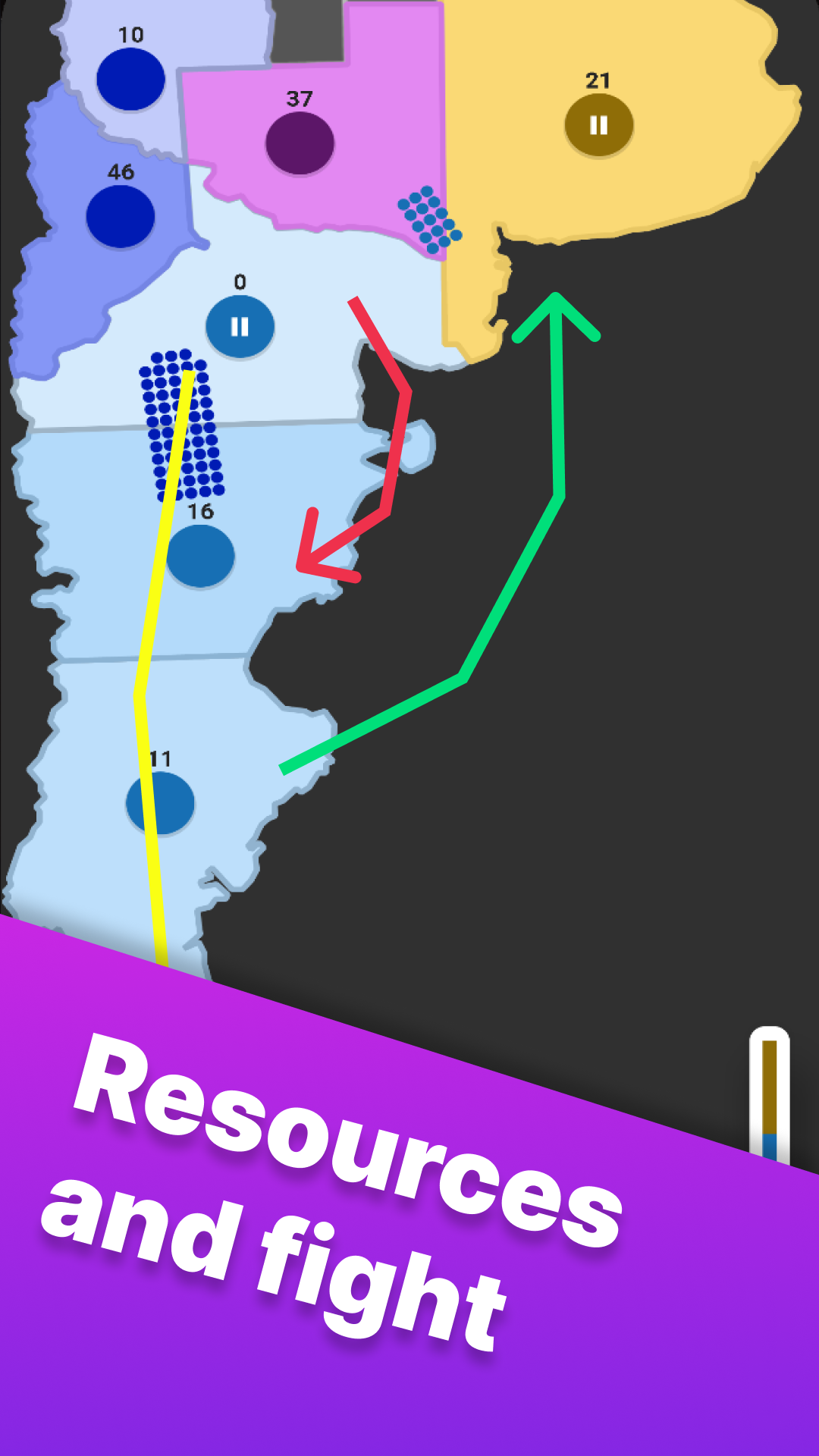 اسکرین شات 5 بازی Tactics io: territory games