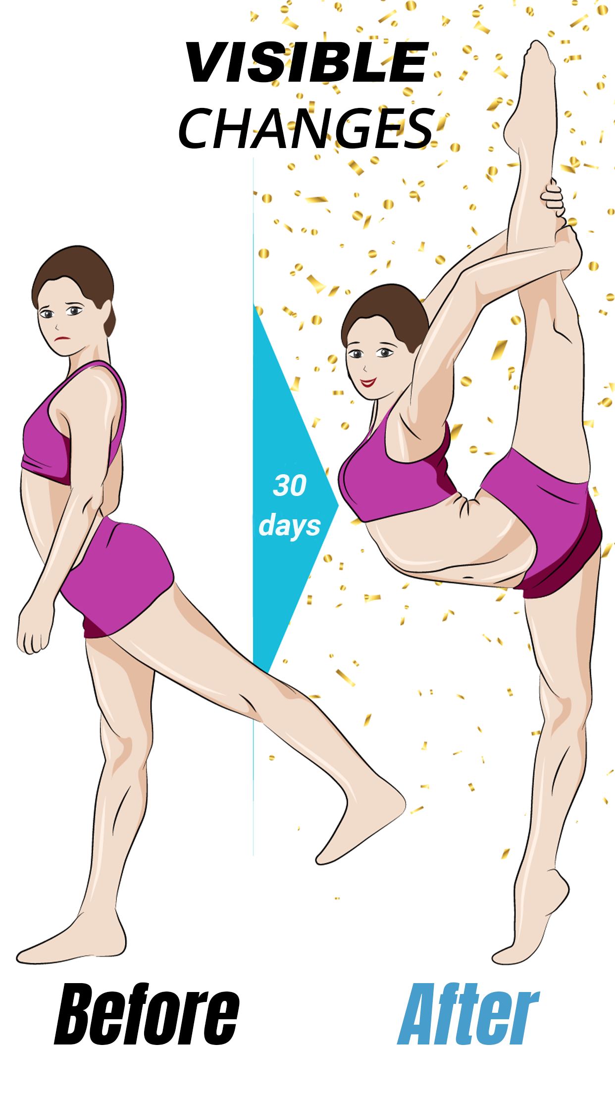 اسکرین شات 8 برنامه Flexibility, Stretch Exercises