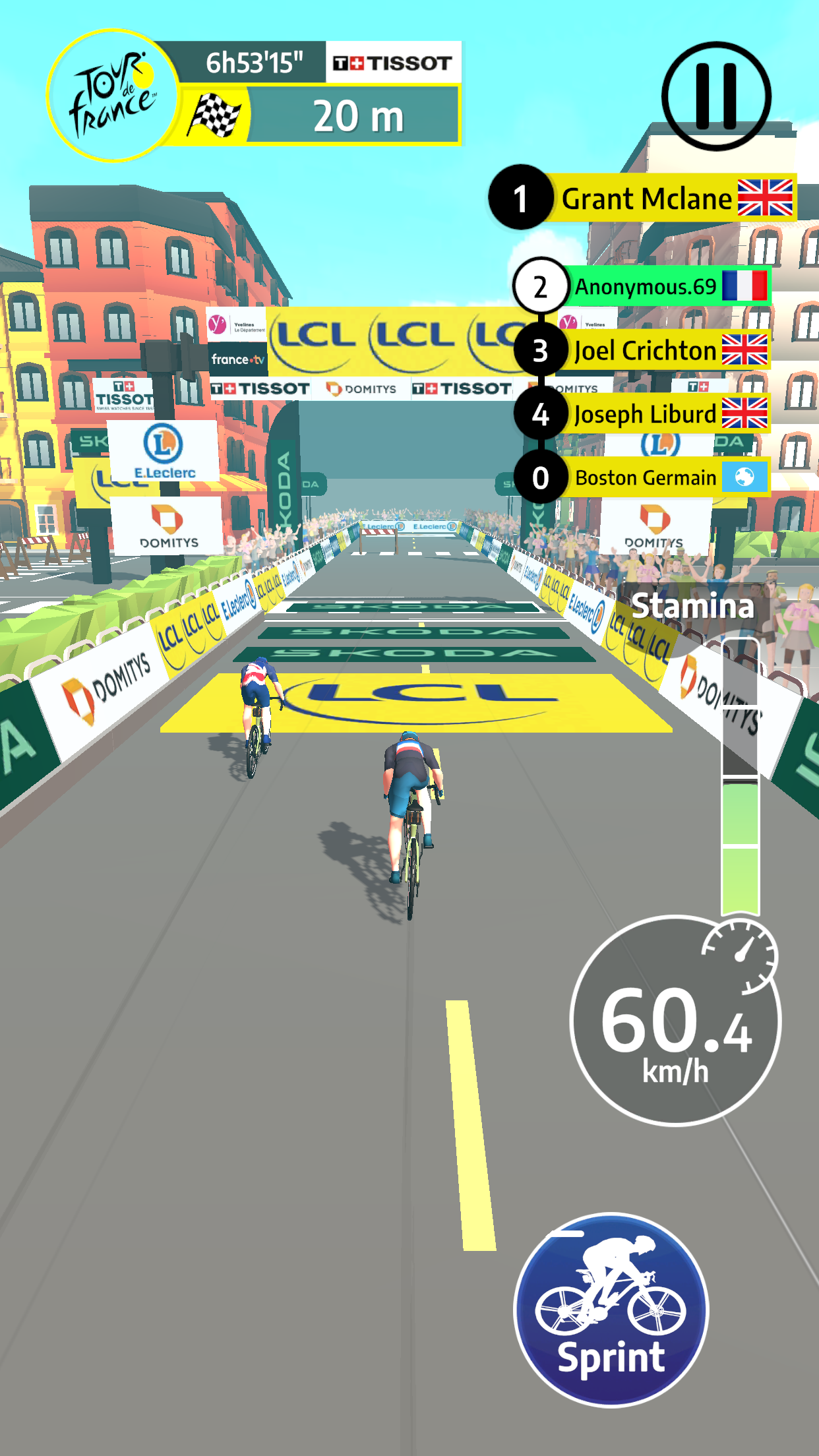 اسکرین شات 3 بازی Tour de France Cycling Legends