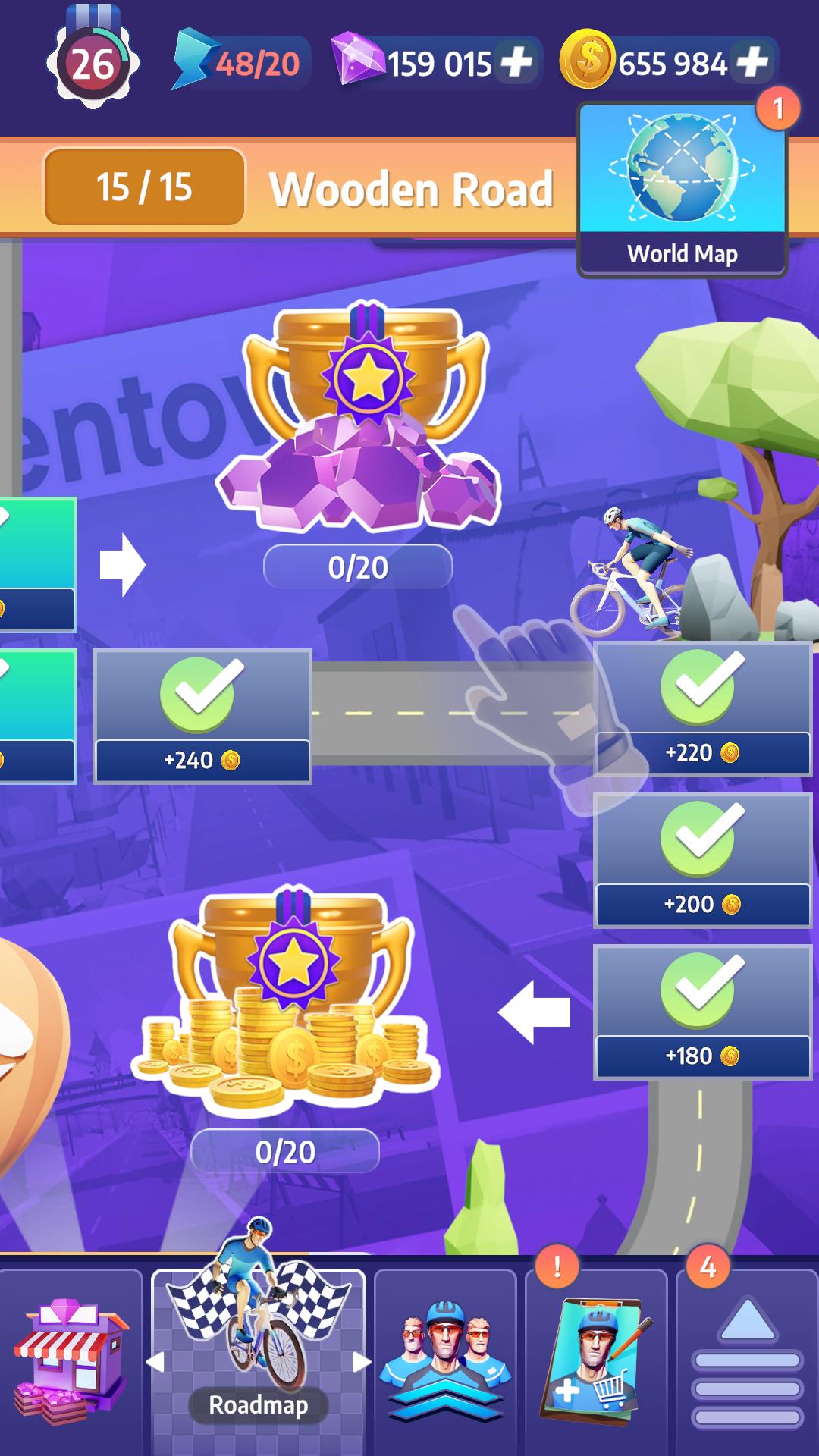 اسکرین شات 5 بازی Tour de France Cycling Legends