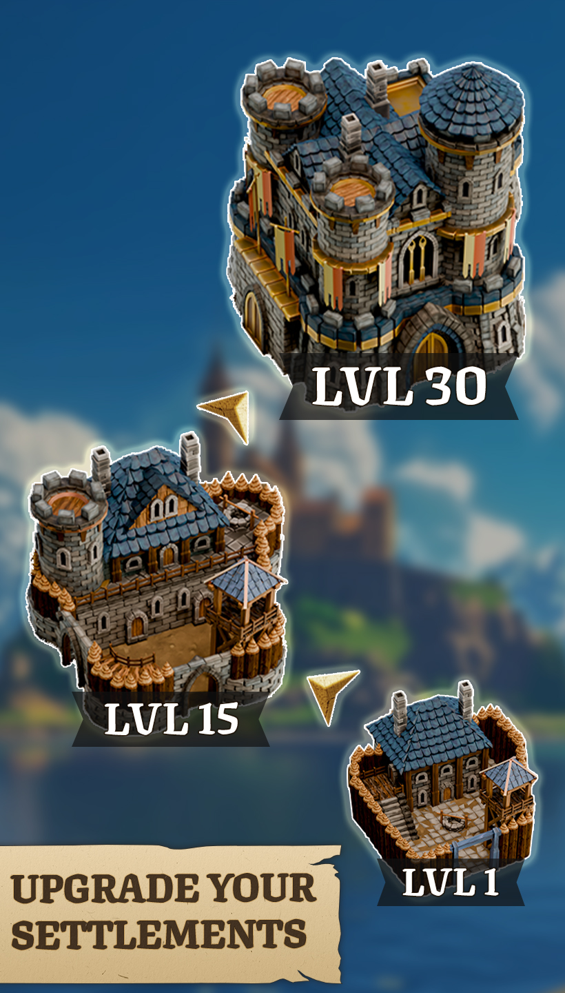 اسکرین شات 3 بازی Legacy of Kings: Idle Builder