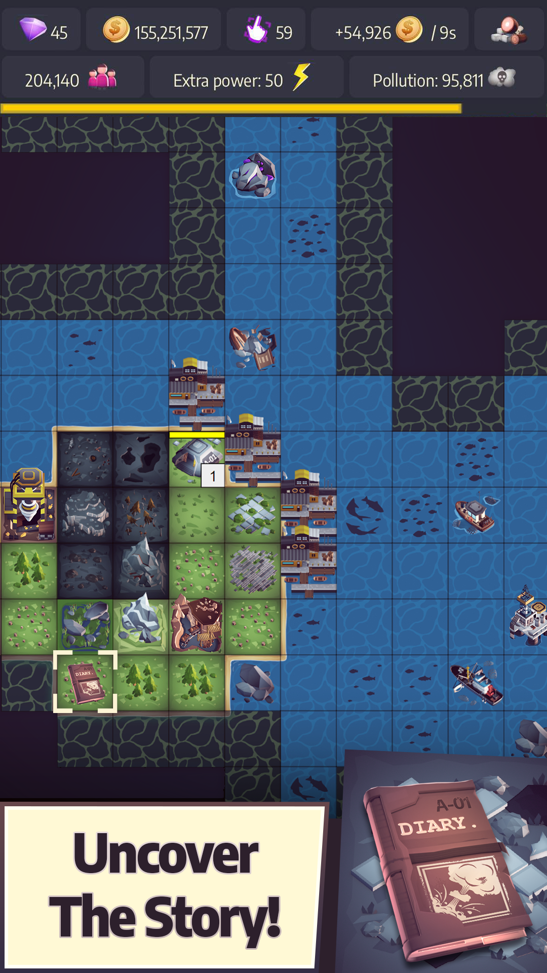 اسکرین شات 3 بازی Post Apo Tycoon - Idle Builder