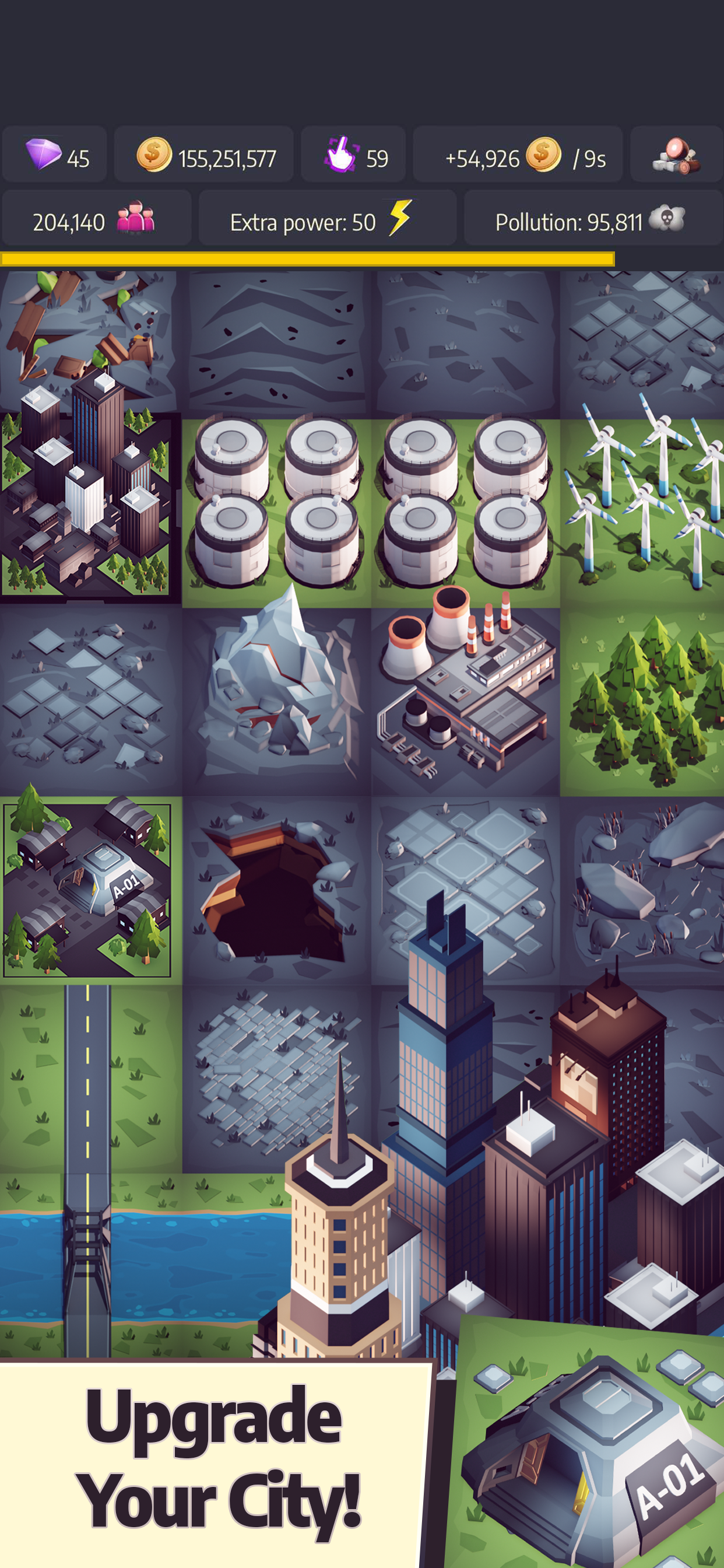 اسکرین شات 4 بازی Post Apo Tycoon - Idle Builder